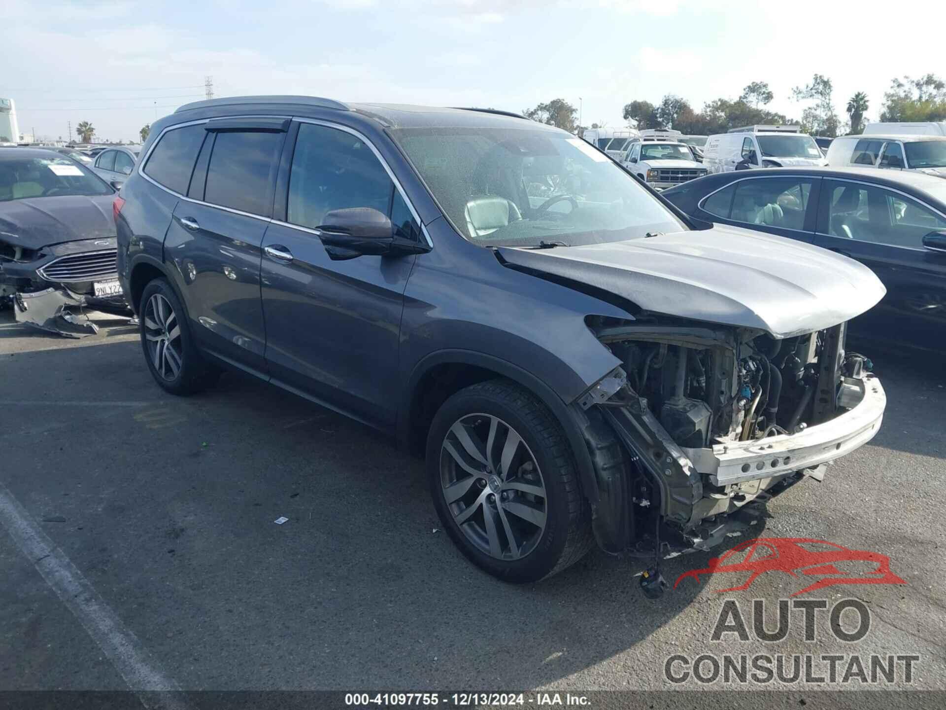 HONDA PILOT 2016 - 5FNYF5H95GB050907