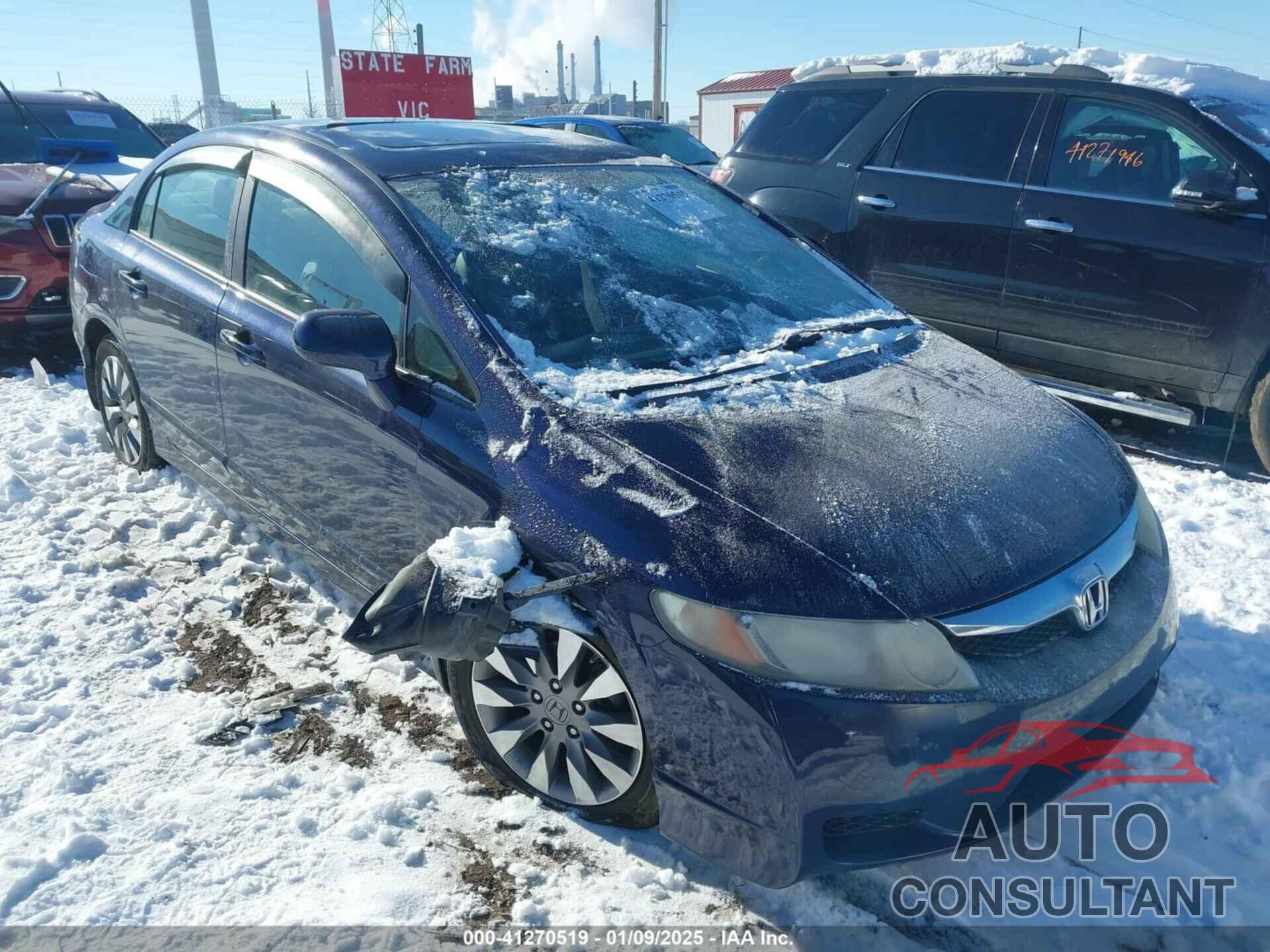 HONDA CIVIC 2009 - 19XFA169X9E010221