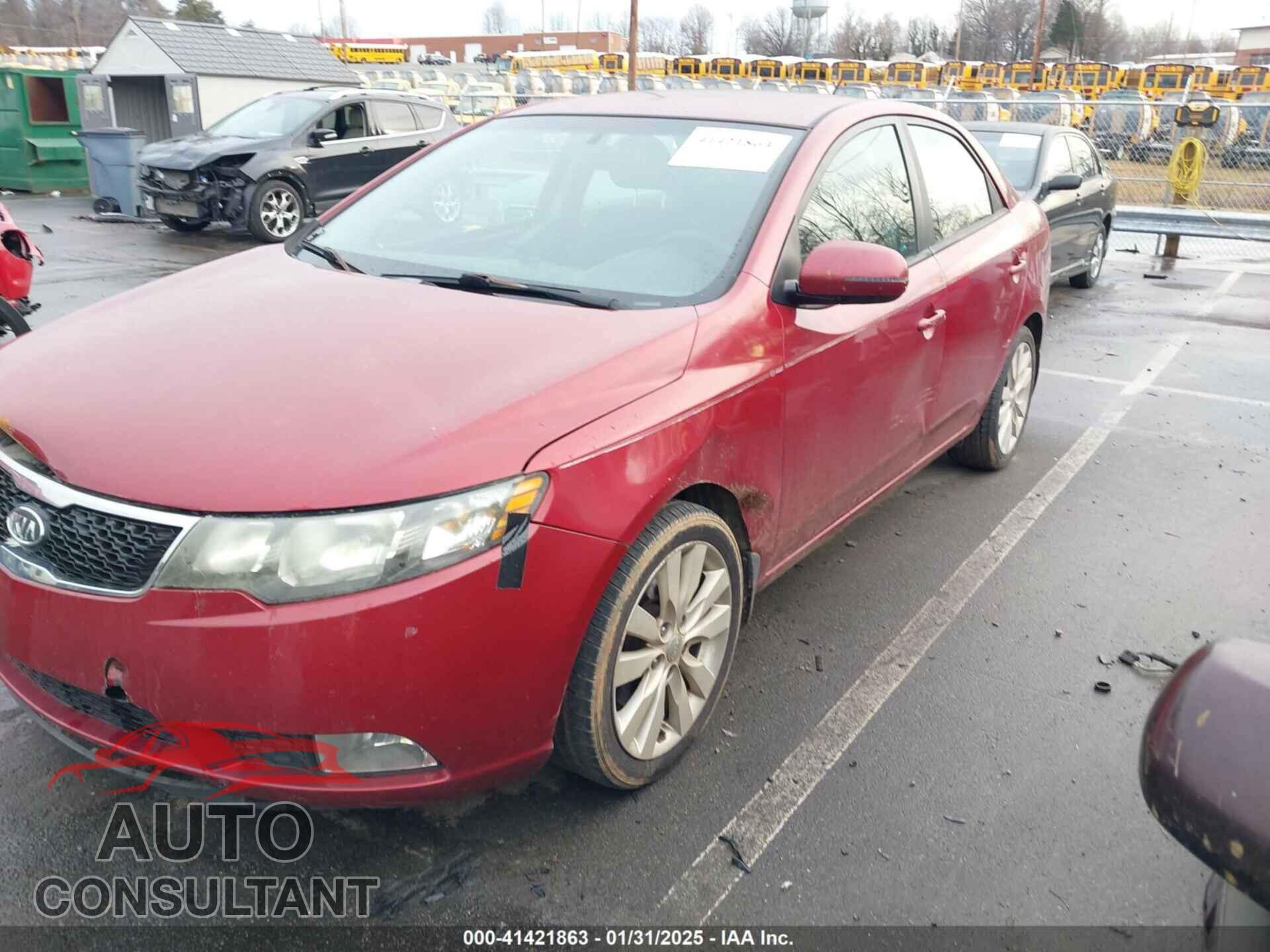 KIA FORTE 2011 - KNAFW4A36B5387987