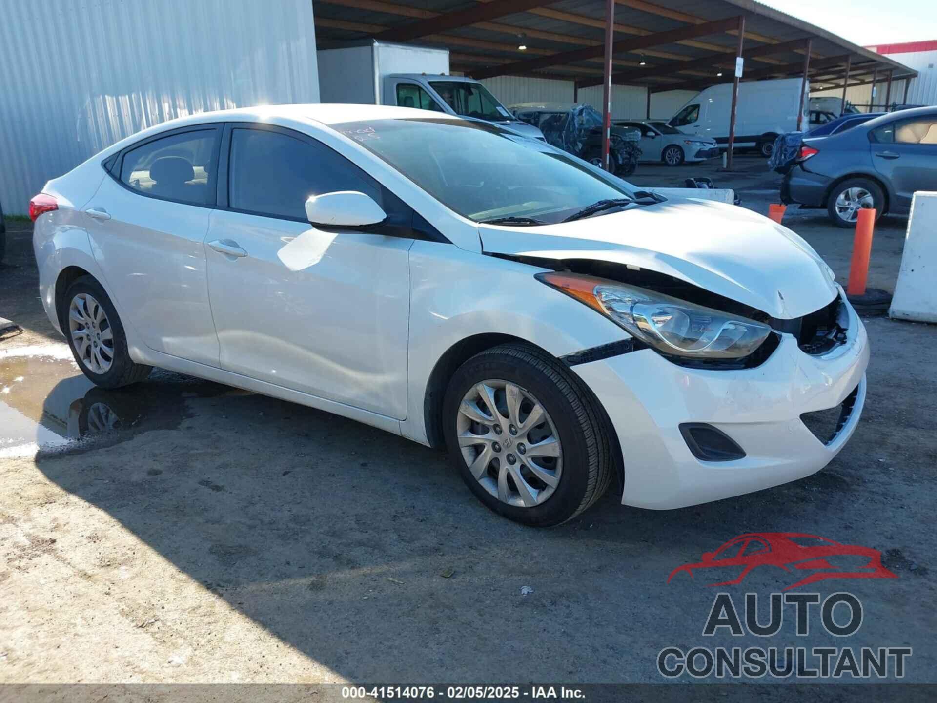 HYUNDAI ELANTRA 2012 - 5NPDH4AE0CH106757