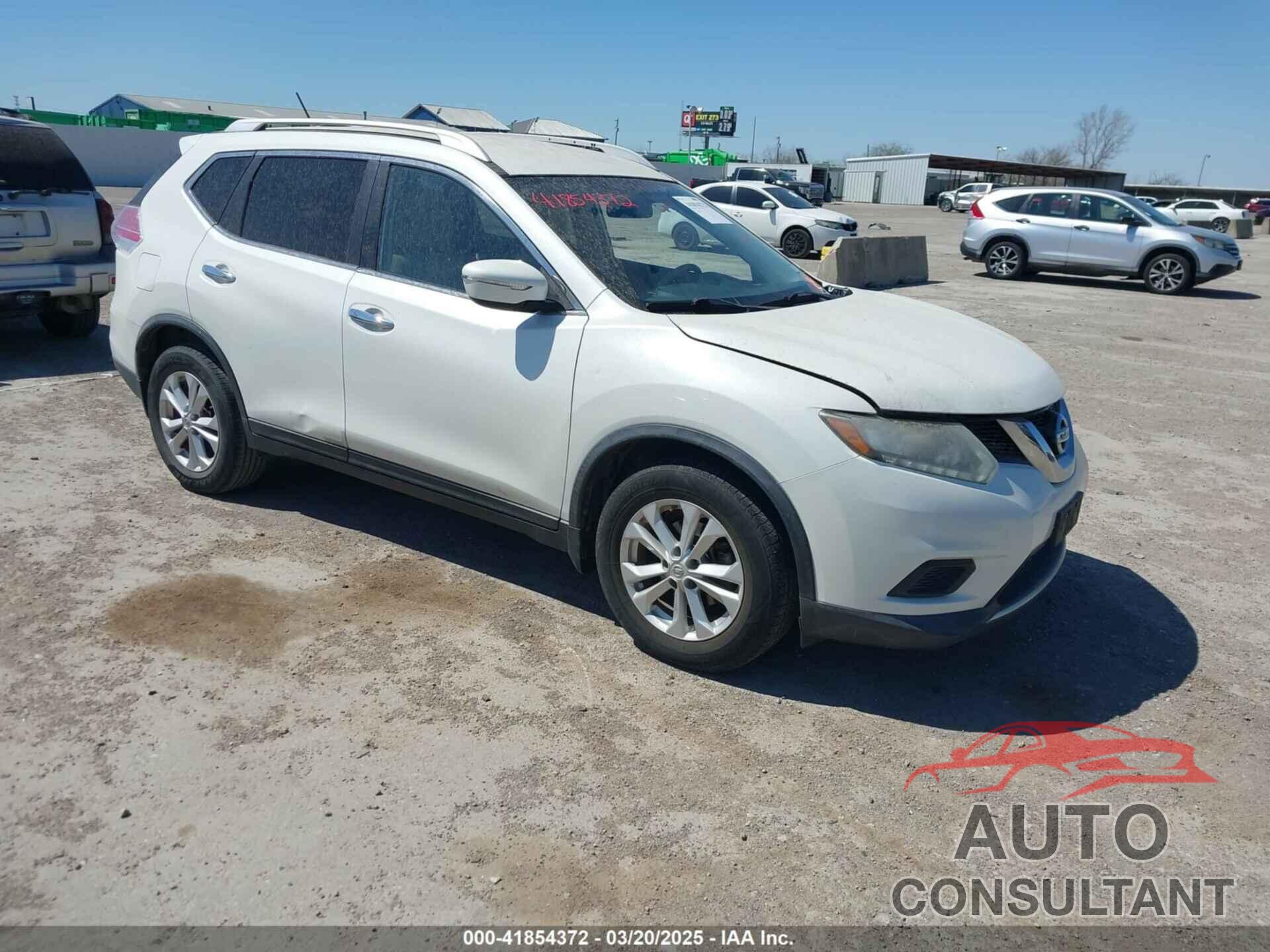 NISSAN ROGUE 2015 - KNMAT2MTXFP538846