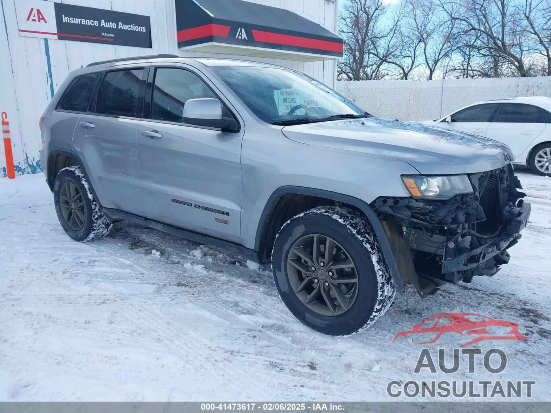 JEEP GRAND CHEROKEE 2016 - 1C4RJFAG6GC365620