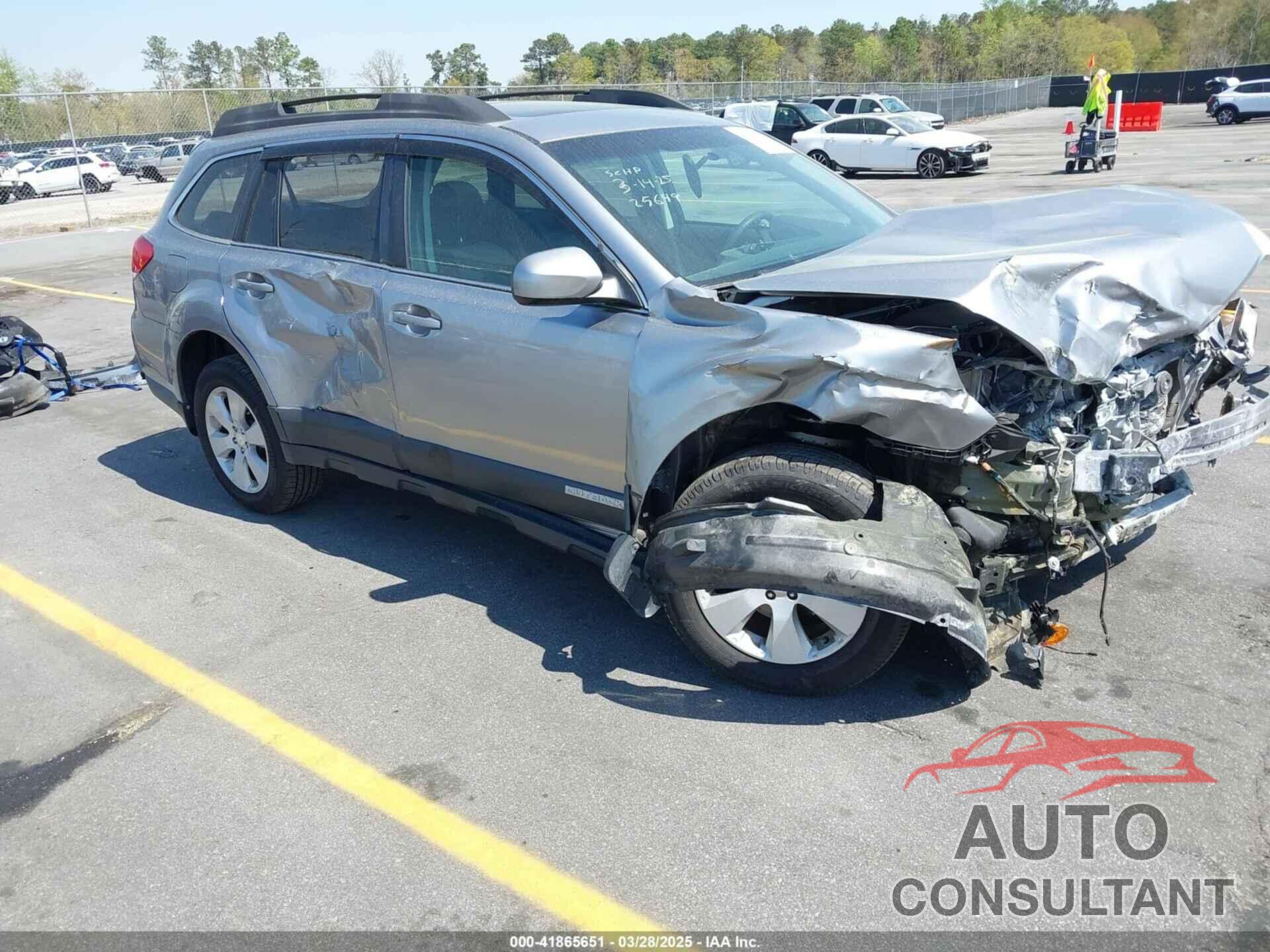 SUBARU OUTBACK 2010 - 4S4BRCGC0A1351028