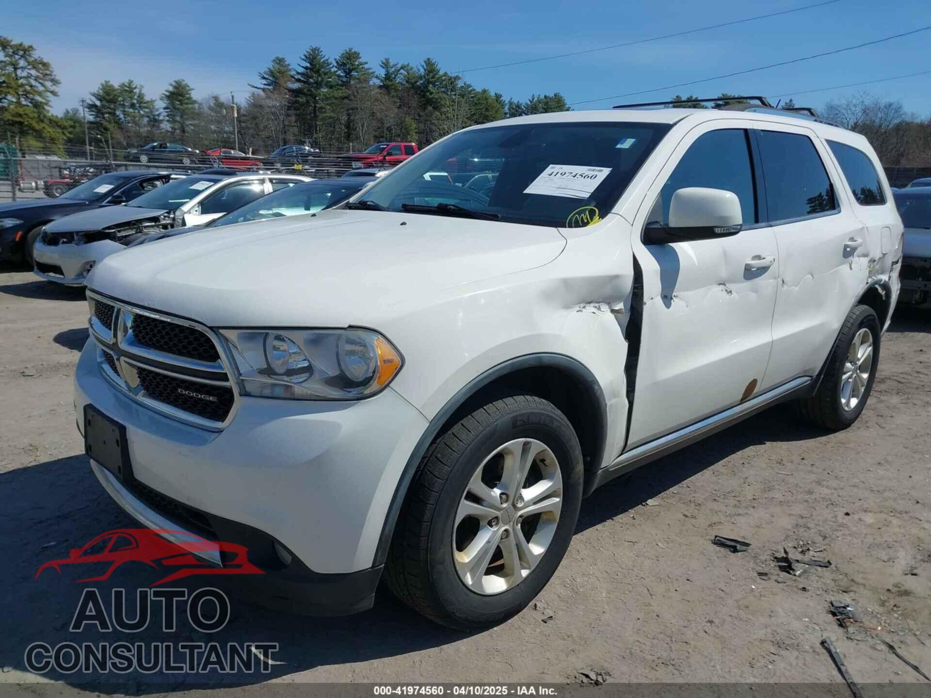 DODGE DURANGO 2012 - 1C4RDJDG0CC100692