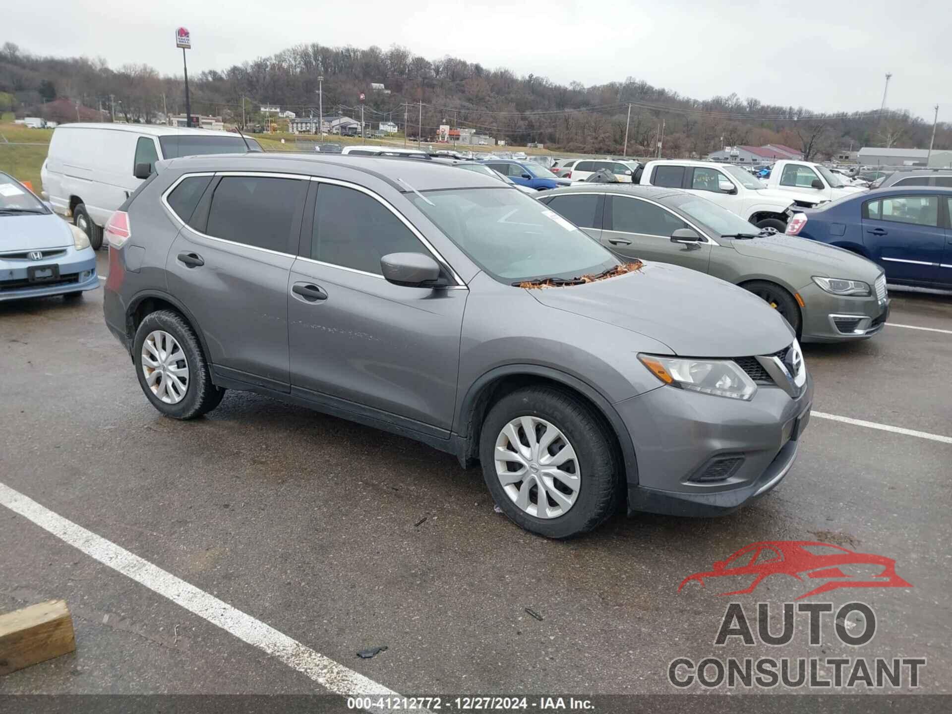 NISSAN ROGUE 2016 - KNMAT2MT8GP615053