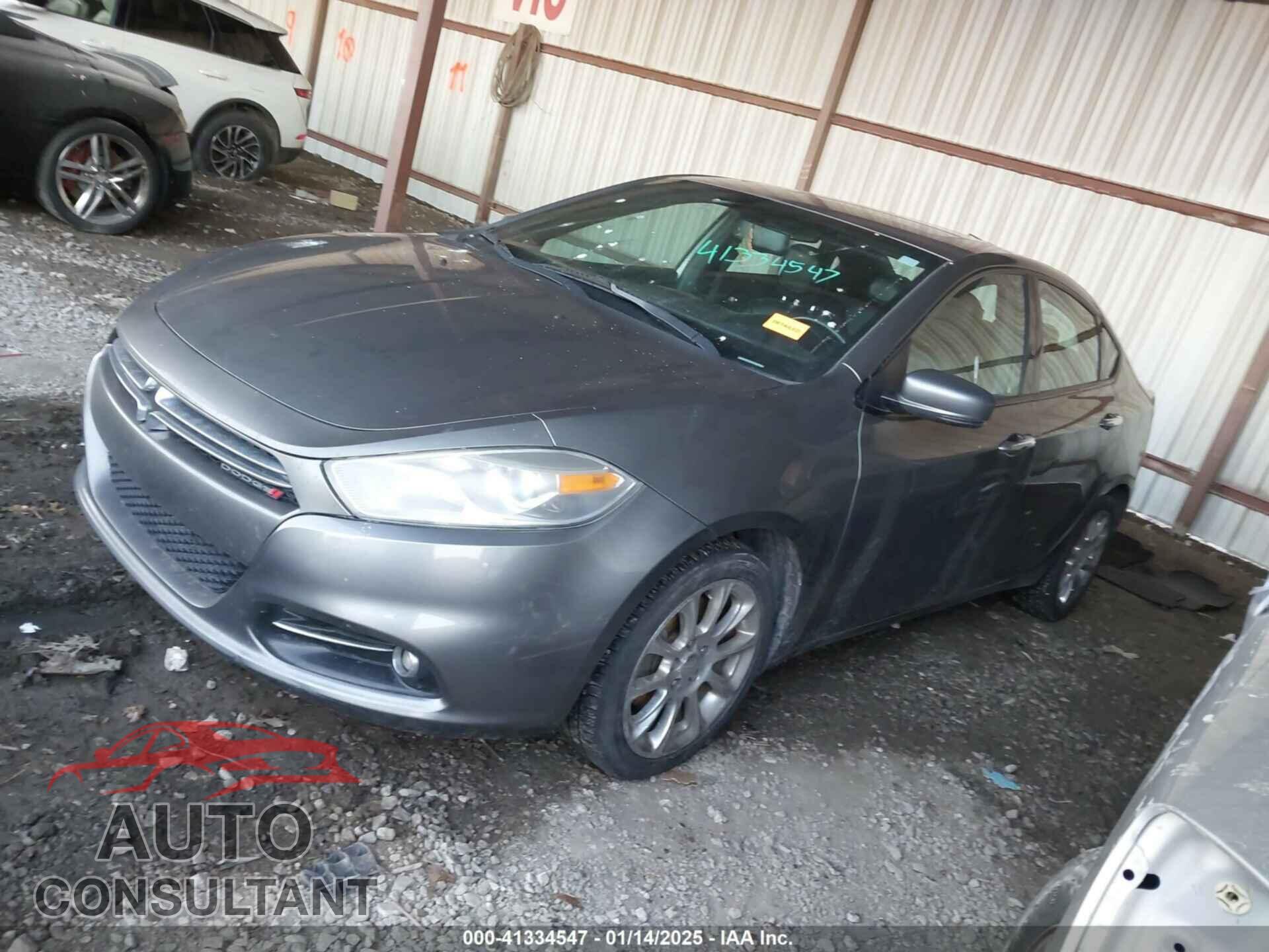 DODGE DART 2013 - 1C3CDFCA8DD346485