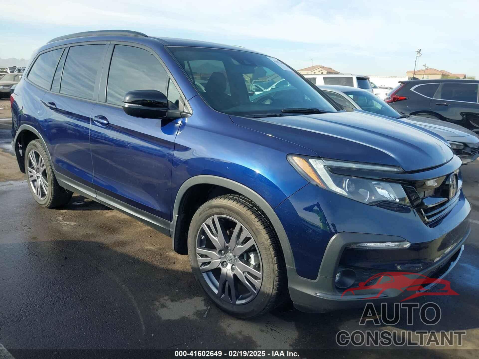 HONDA PILOT 2022 - 5FNYF5H34NB029023