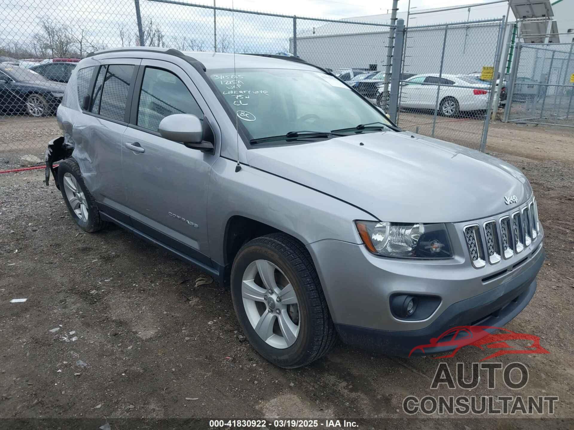 JEEP COMPASS 2017 - 1C4NJDEB1HD204718