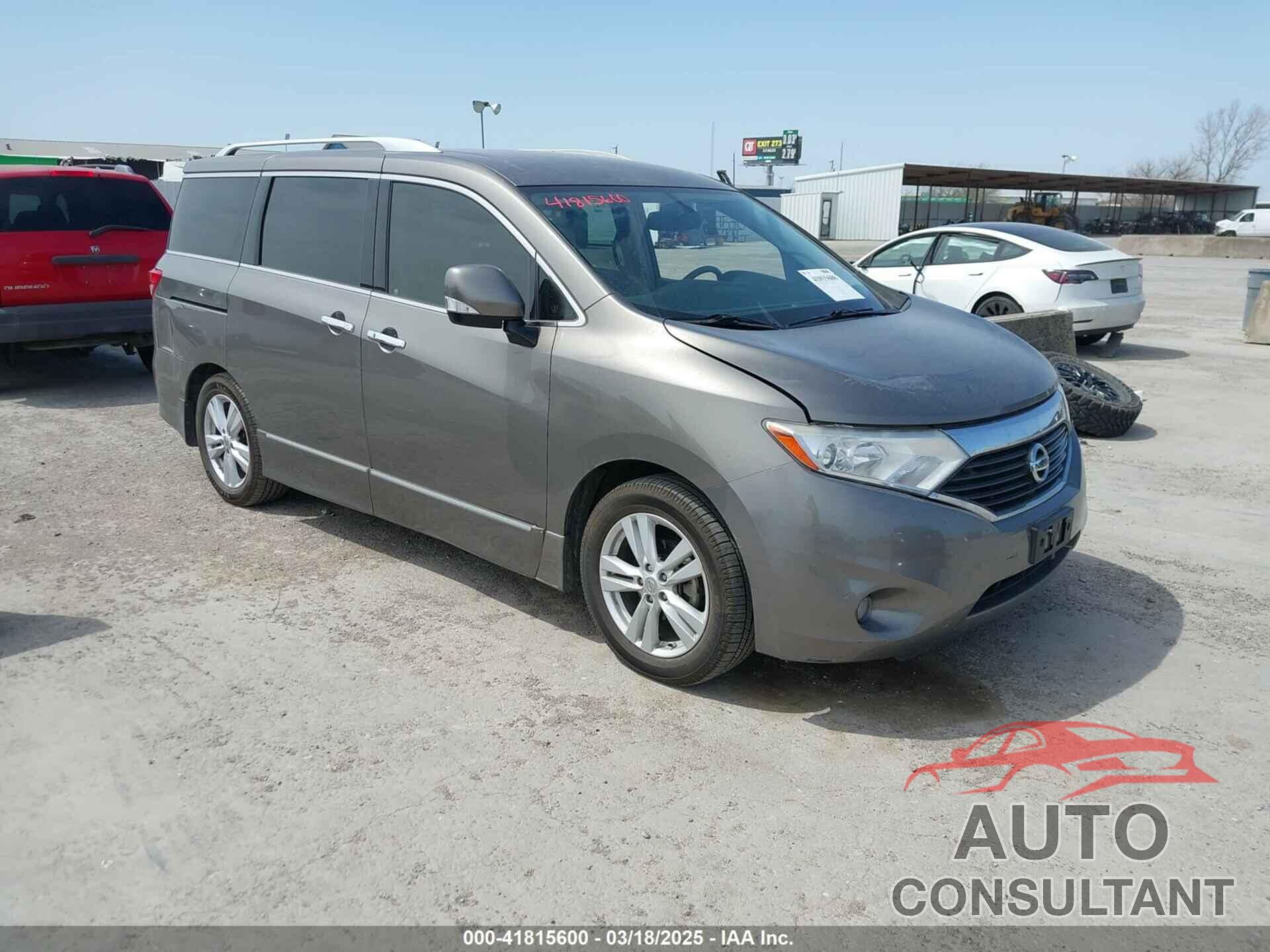 NISSAN QUEST 2015 - JN8AE2KP6F9131213