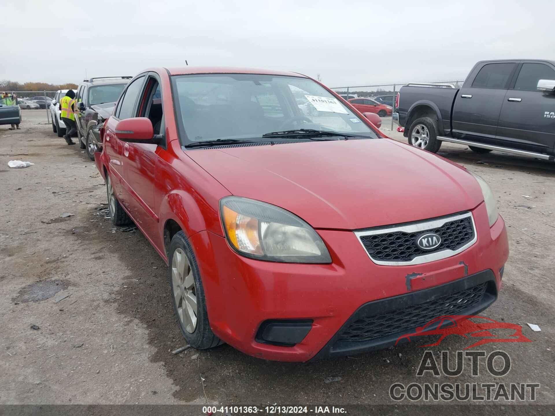 KIA RIO 2011 - KNADH4A3XB6912870
