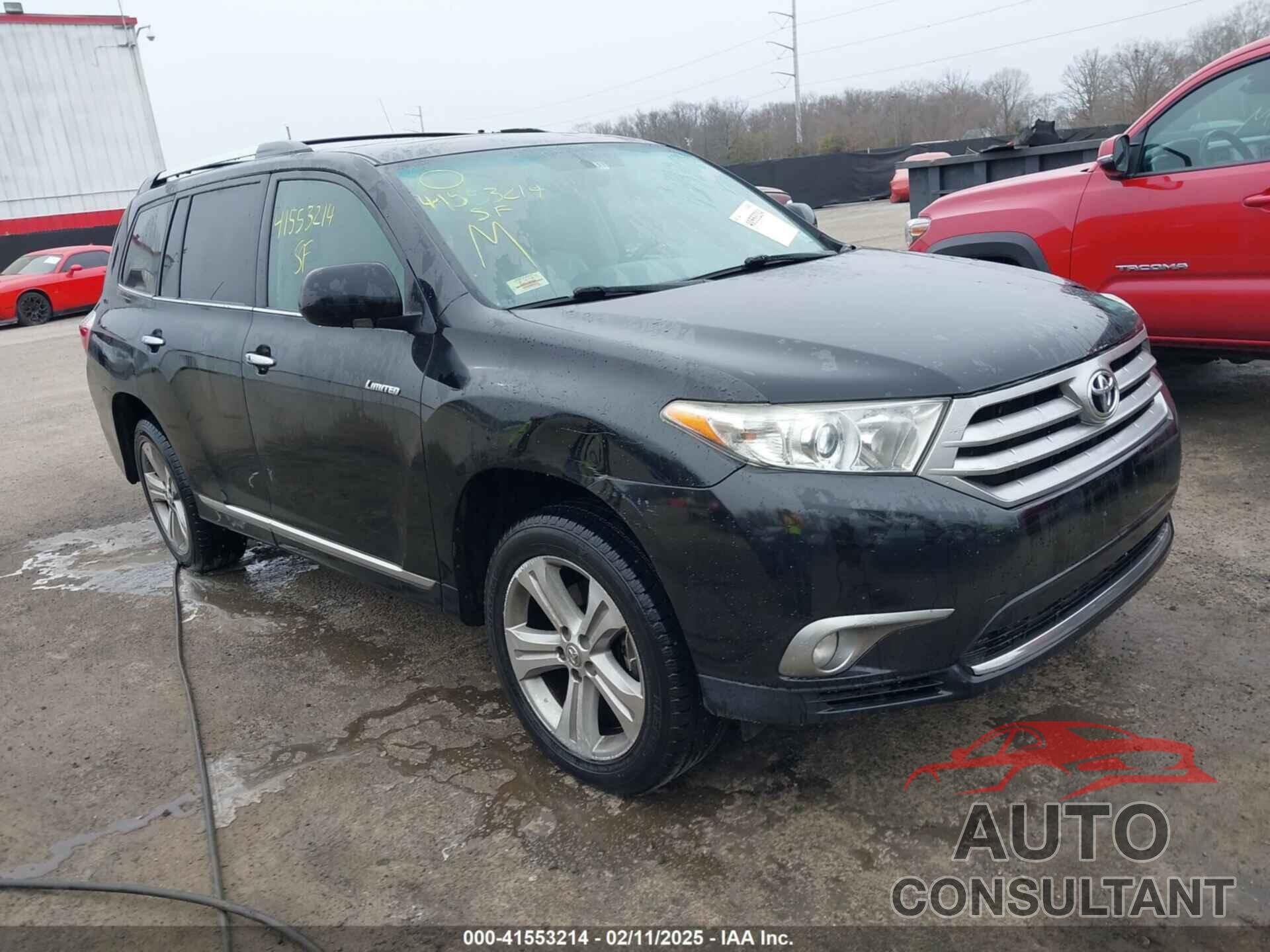 TOYOTA HIGHLANDER 2013 - 5TDDK3EH2DS232226