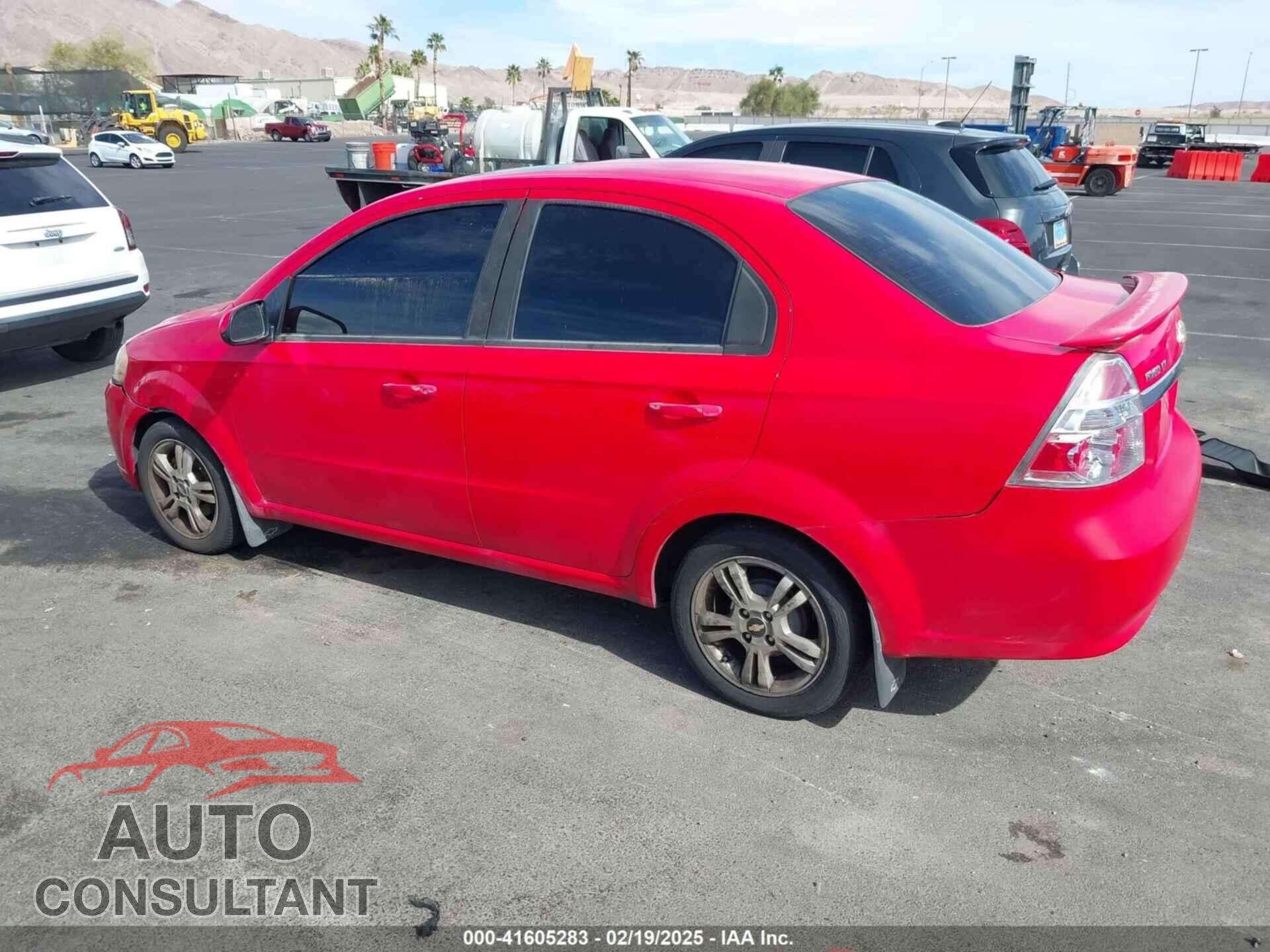 CHEVROLET AVEO 2011 - KL1TG5DE2BB134437