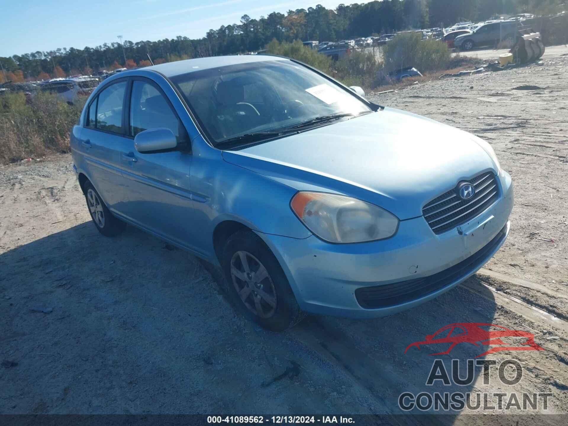 HYUNDAI ACCENT 2011 - KMHCN4AC4BU546161