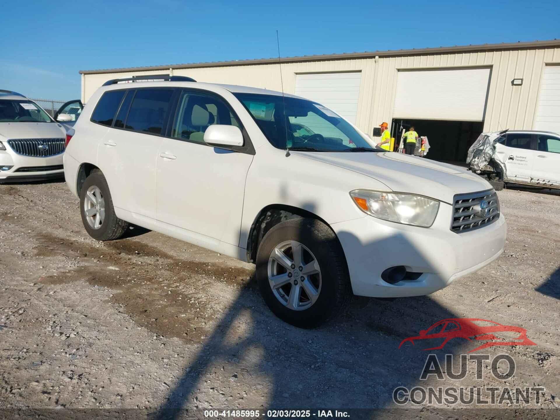 TOYOTA HIGHLANDER 2010 - 5TDZK3EH0AS002766