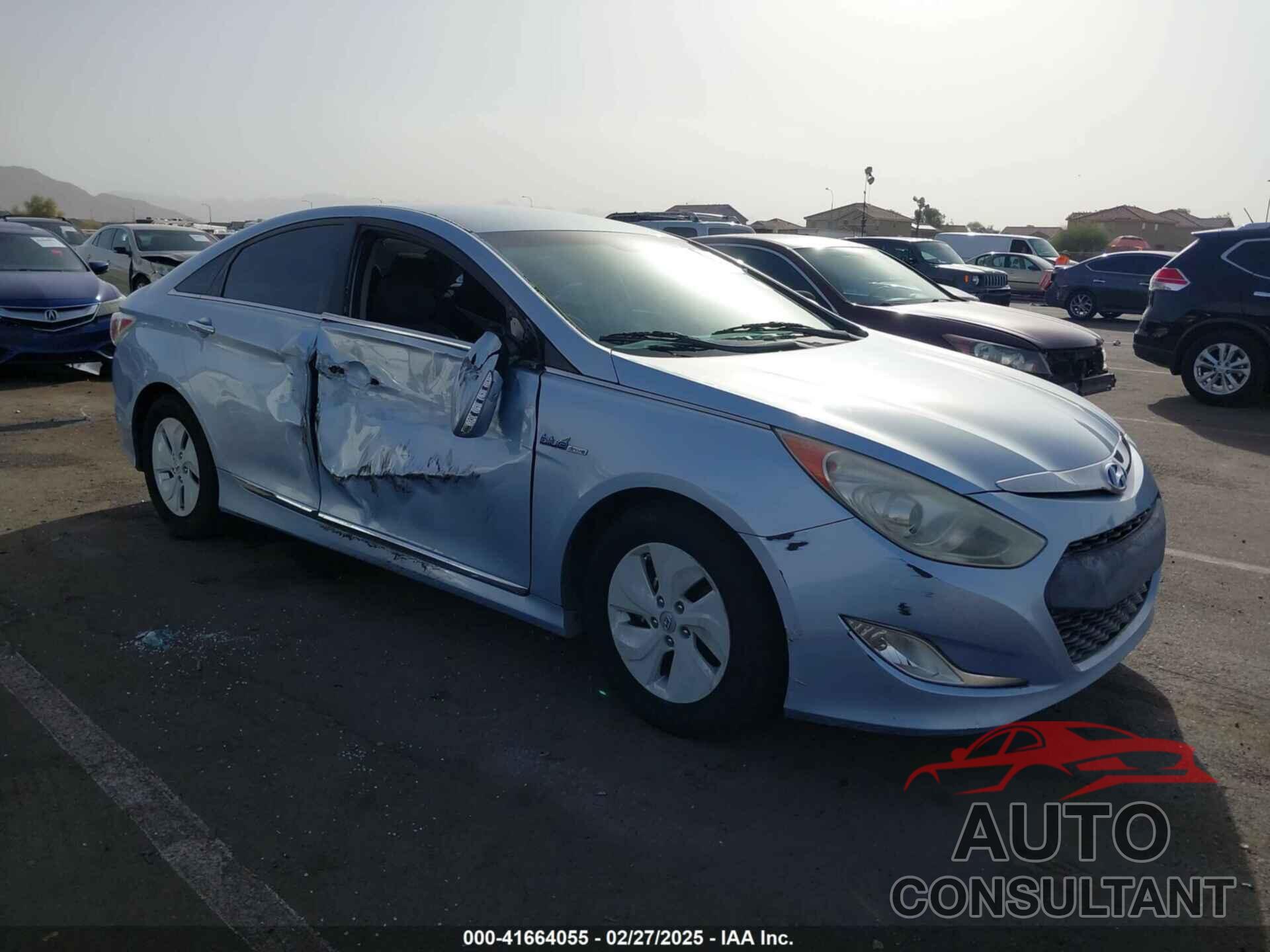 HYUNDAI SONATA HYBRID 2013 - KMHEC4A40DA088520