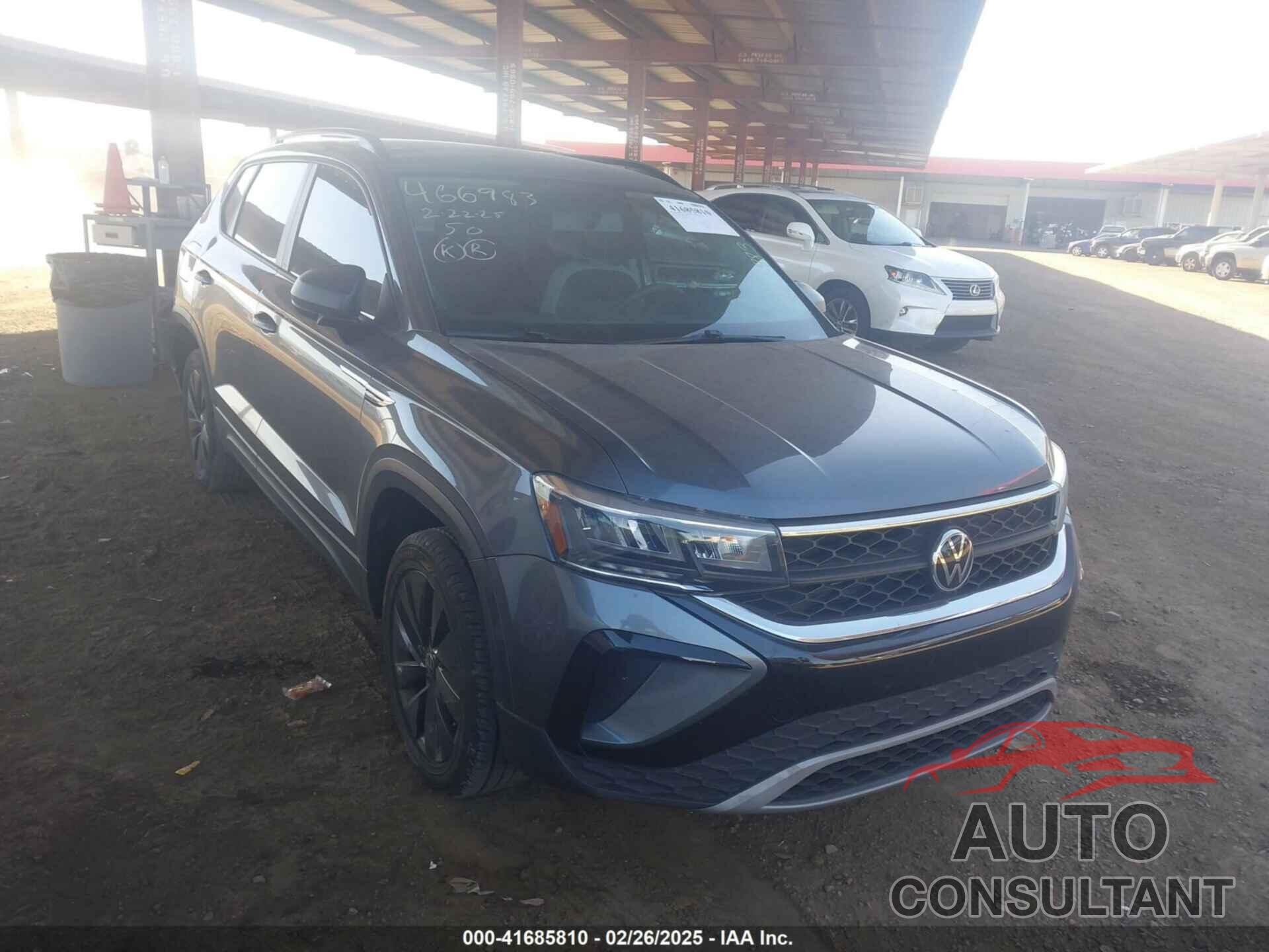 VOLKSWAGEN TAOS 2022 - 3VVCX7B2XNM050992