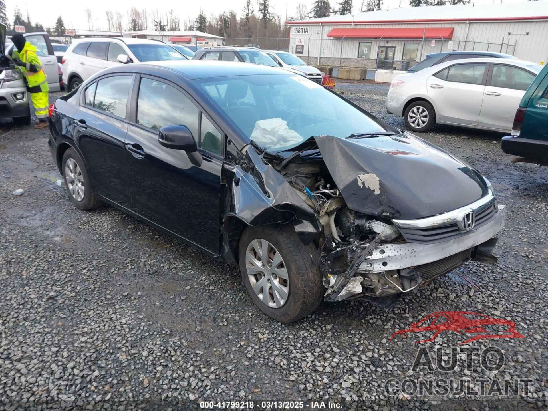 HONDA CIVIC 2012 - 19XFB2F52CE353094