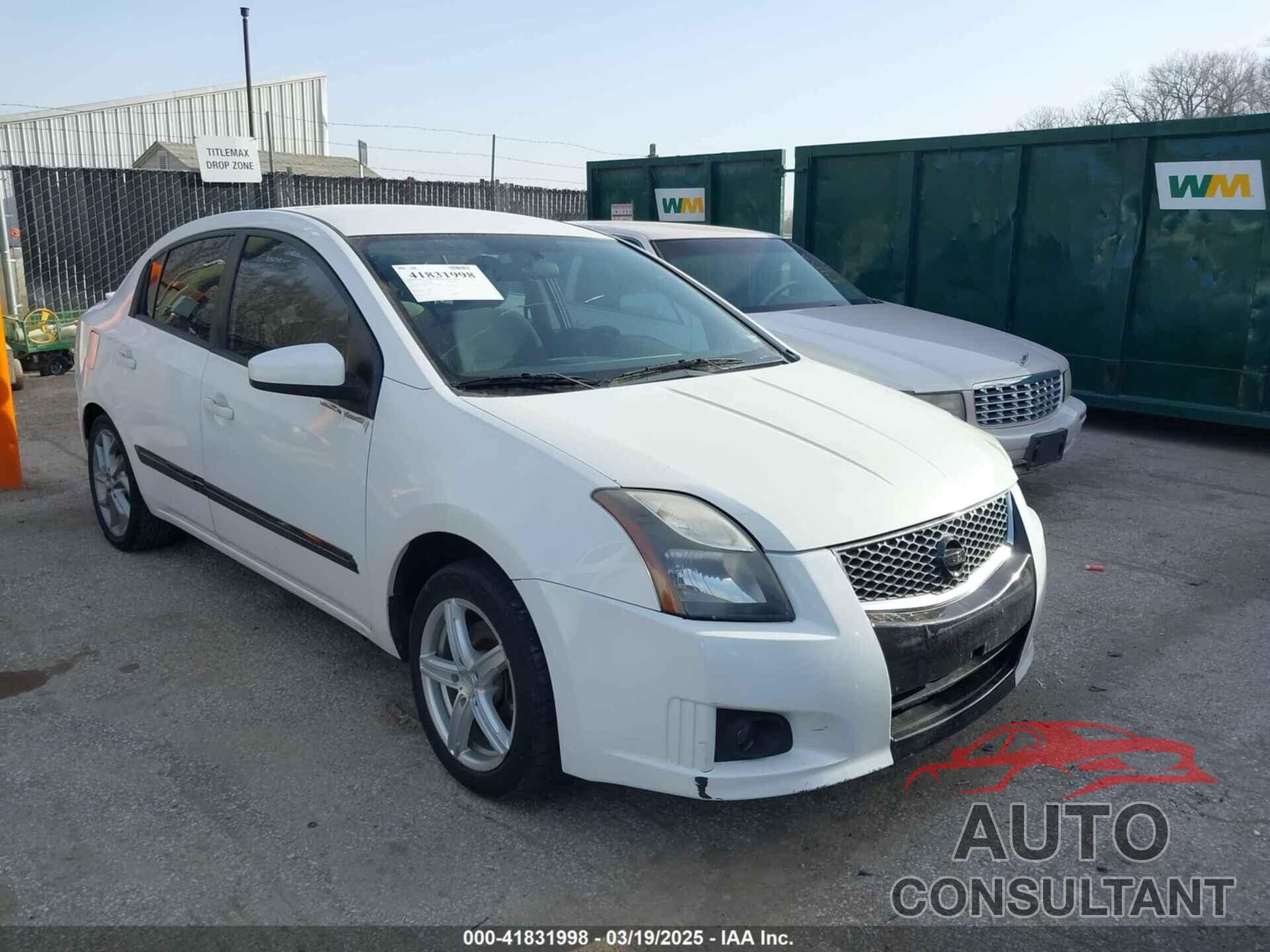NISSAN SENTRA 2011 - 3N1AB6AP3BL719622