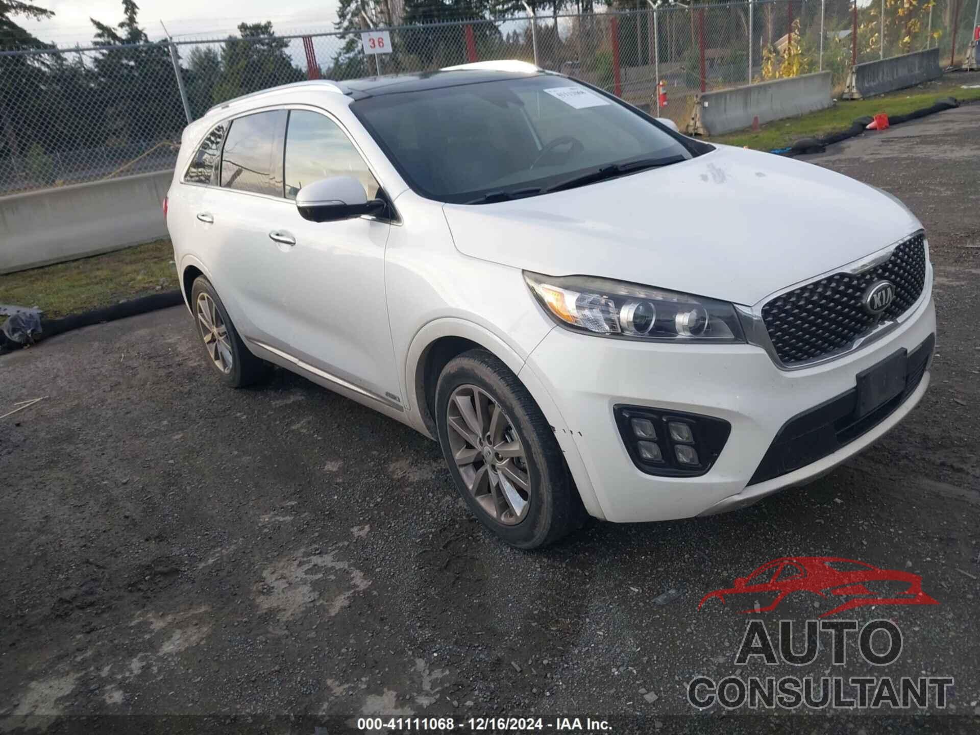 KIA SORENTO 2016 - 5XYPKDA5XGG075285