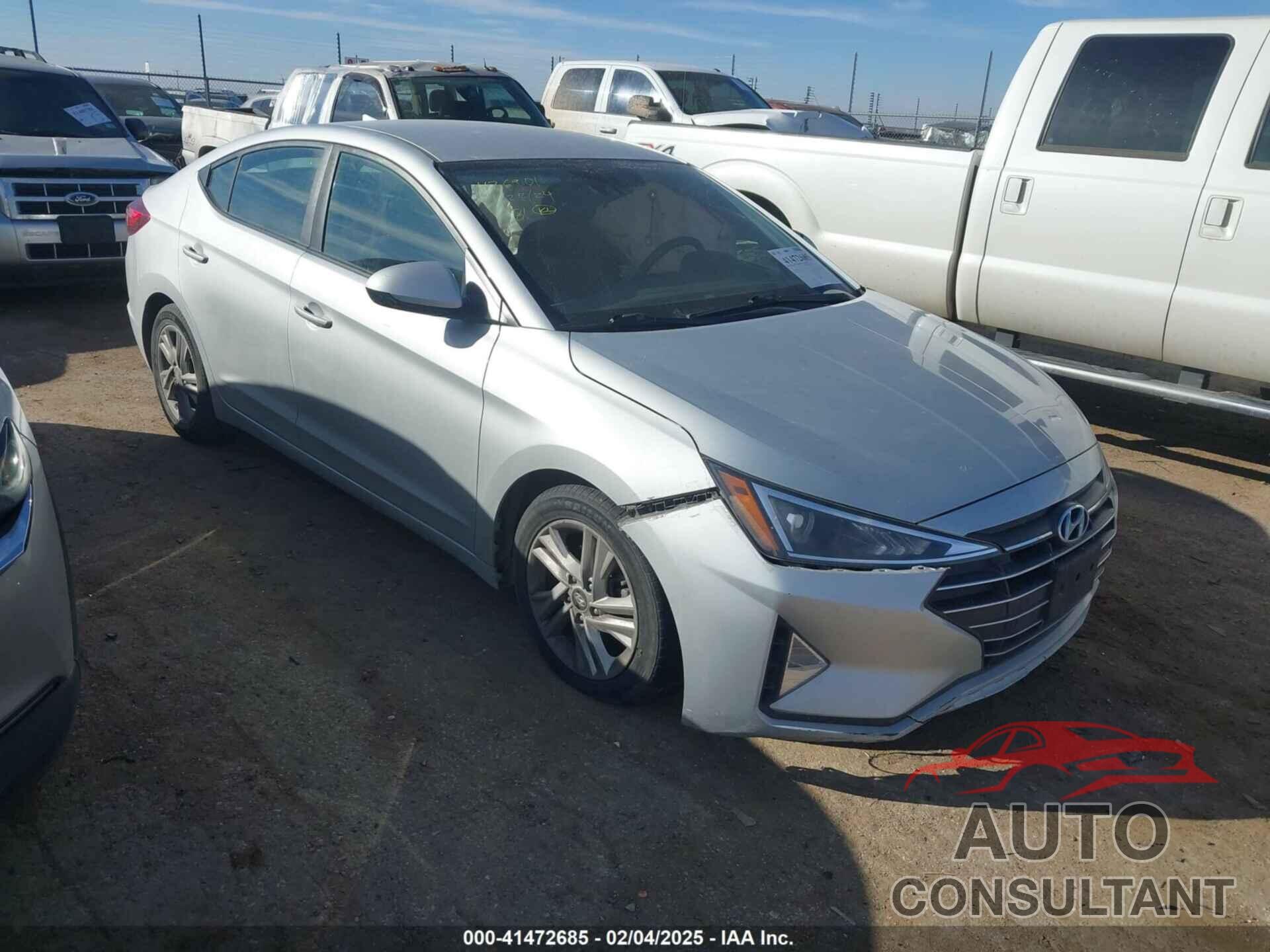 HYUNDAI ELANTRA 2020 - 5NPD84LF9LH506113