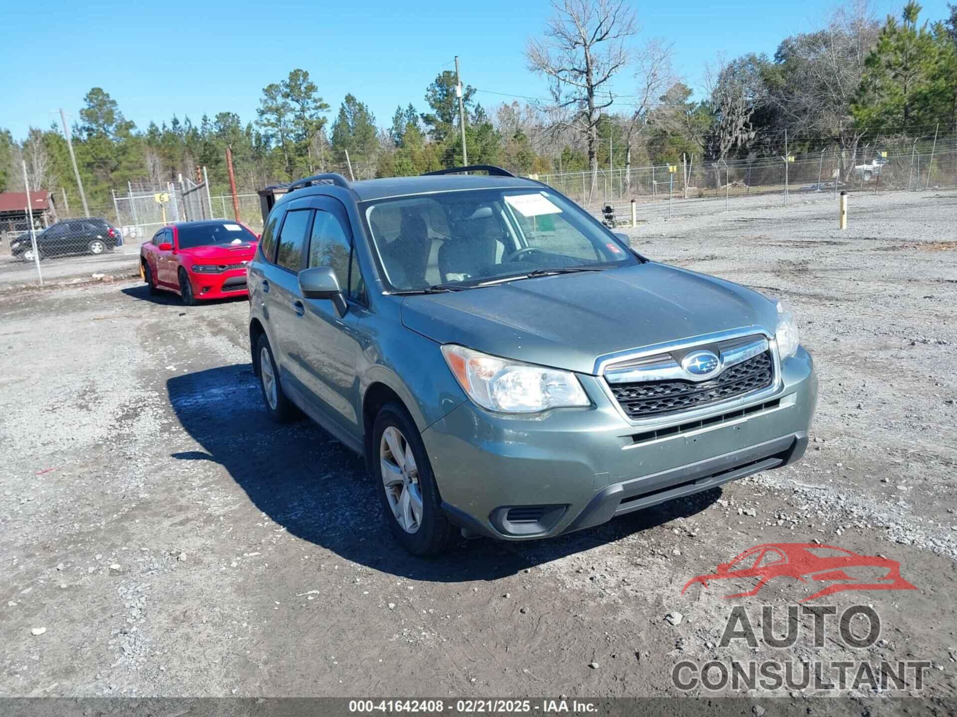 SUBARU FORESTER 2014 - JF2SJAEC0EH429826