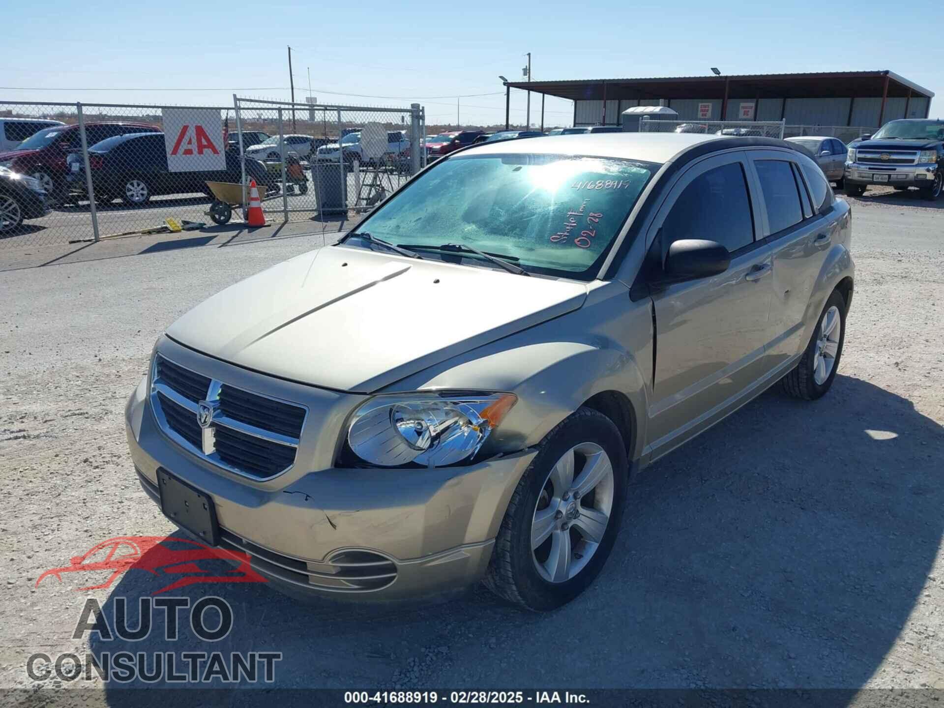 DODGE CALIBER 2010 - 1B3CB4HA7AD651097