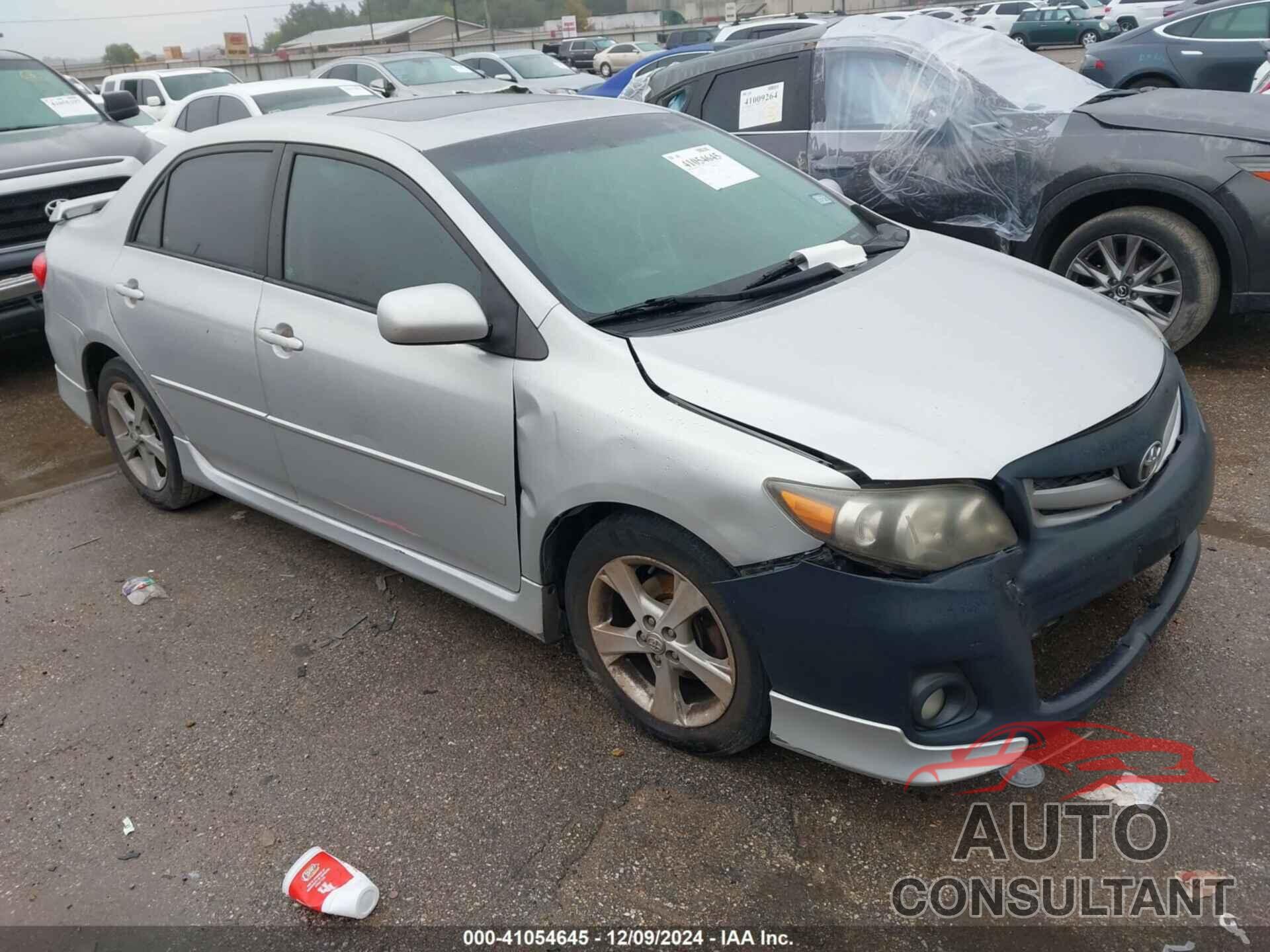 TOYOTA COROLLA 2012 - 5YFBU4EE3CP041306