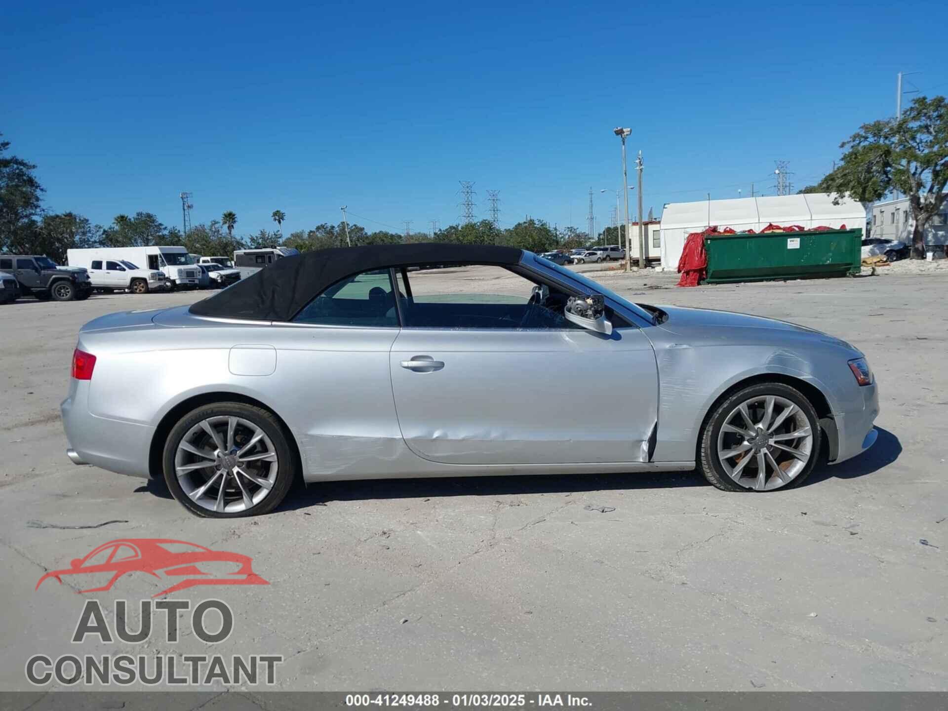 AUDI A5 2013 - WAULFAFH1DN001095