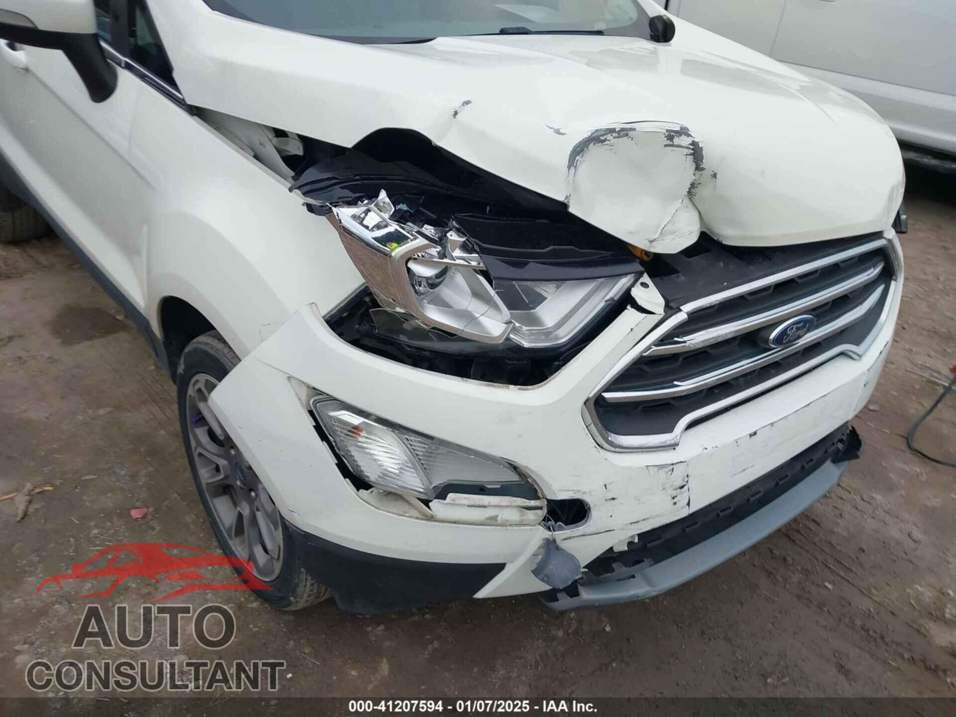 FORD ECOSPORT 2020 - MAJ6S3KL5LC349239