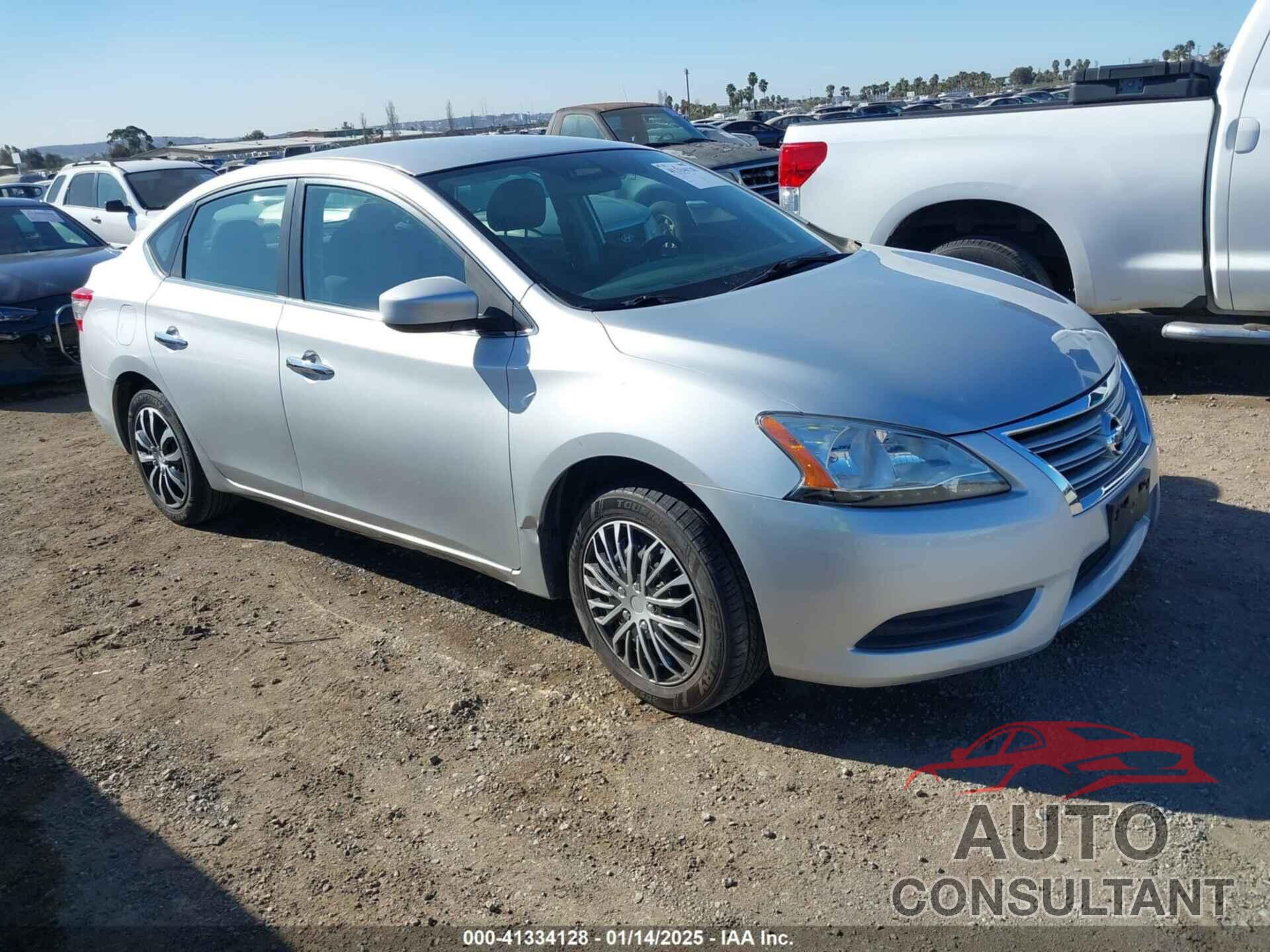 NISSAN SENTRA 2013 - 1N4AB7AP5DN903603