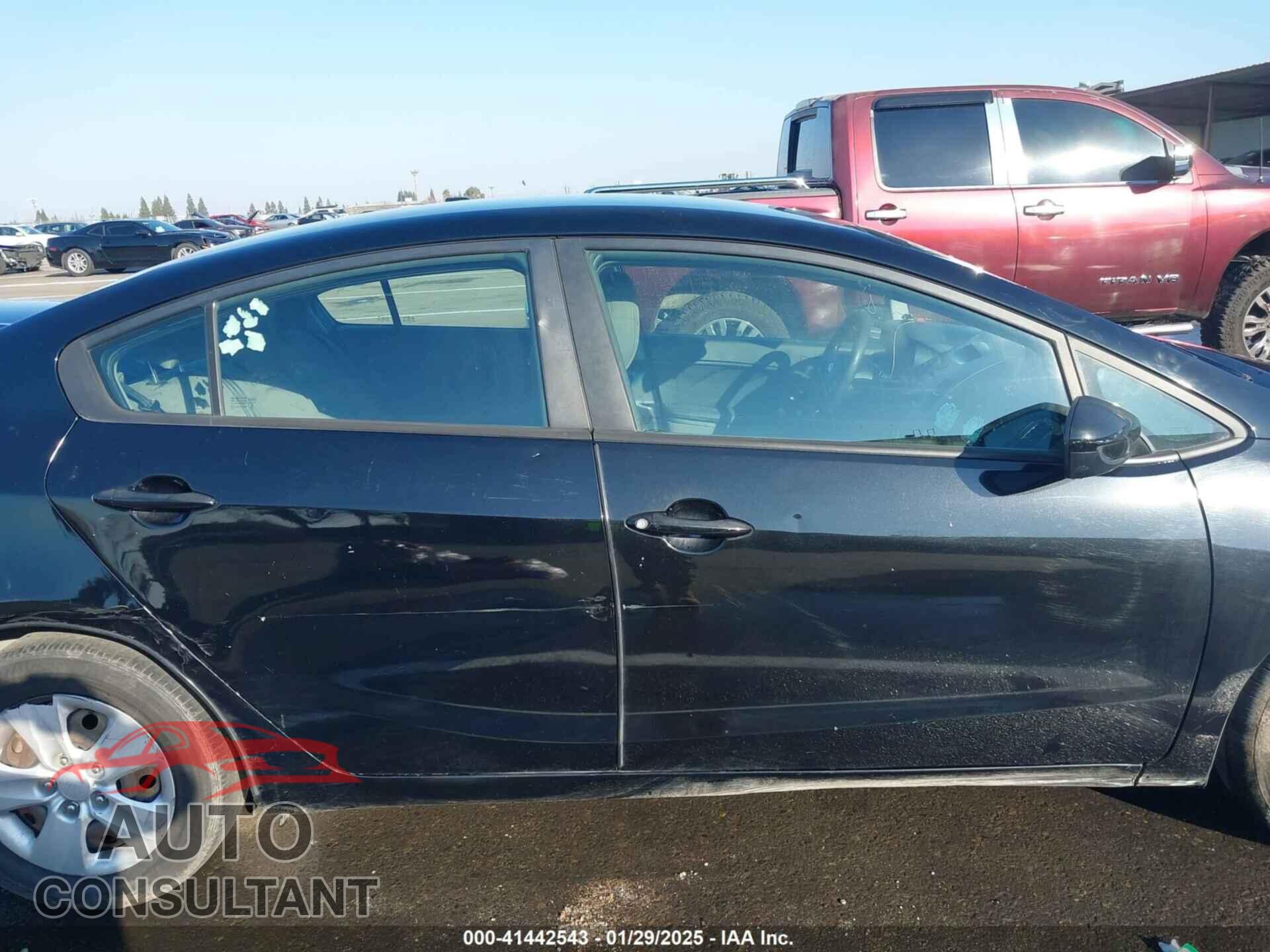 KIA FORTE 2015 - KNAFK4A62F5323067