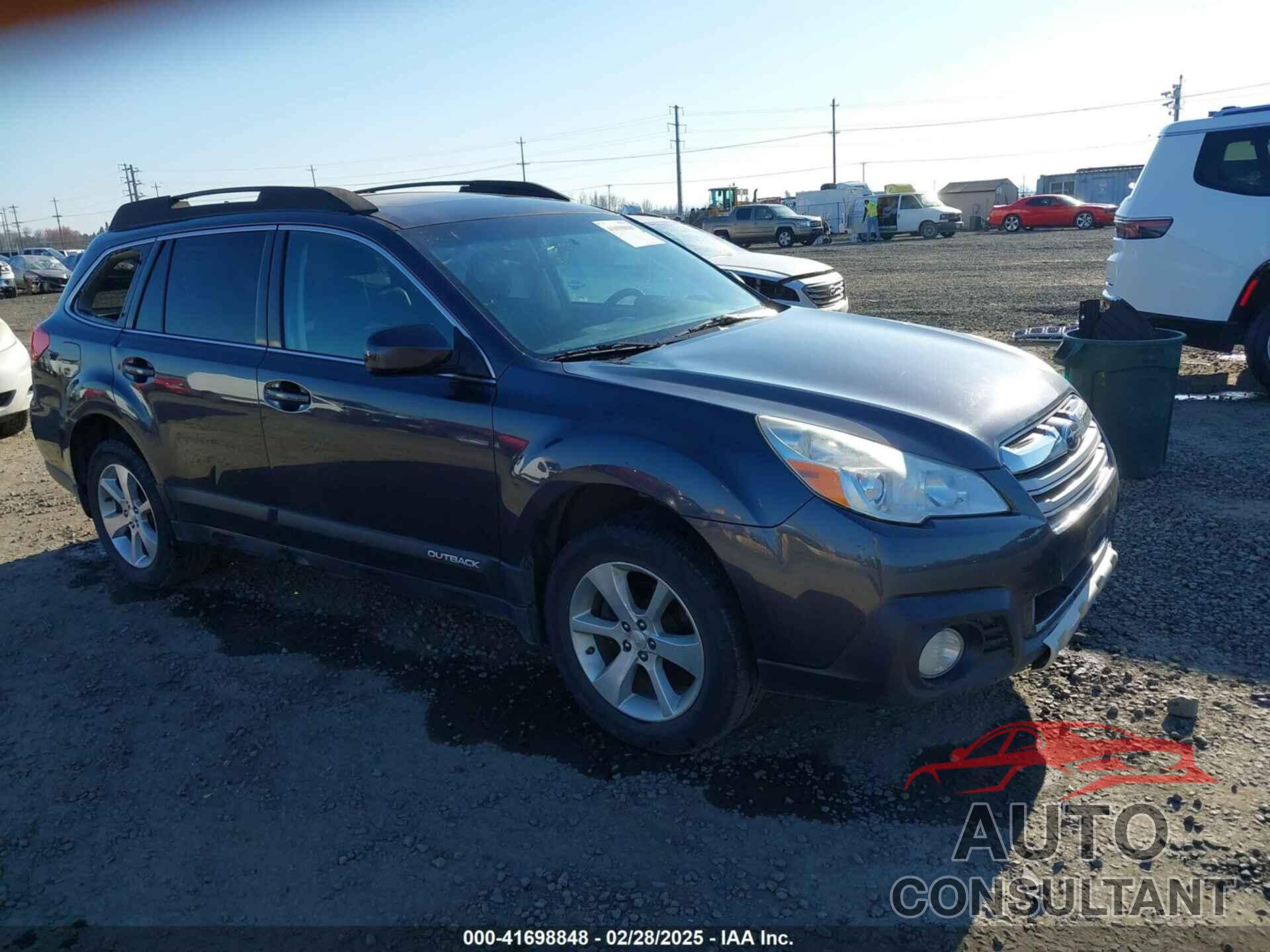 SUBARU OUTBACK 2013 - 4S4BRBKC5D3207663