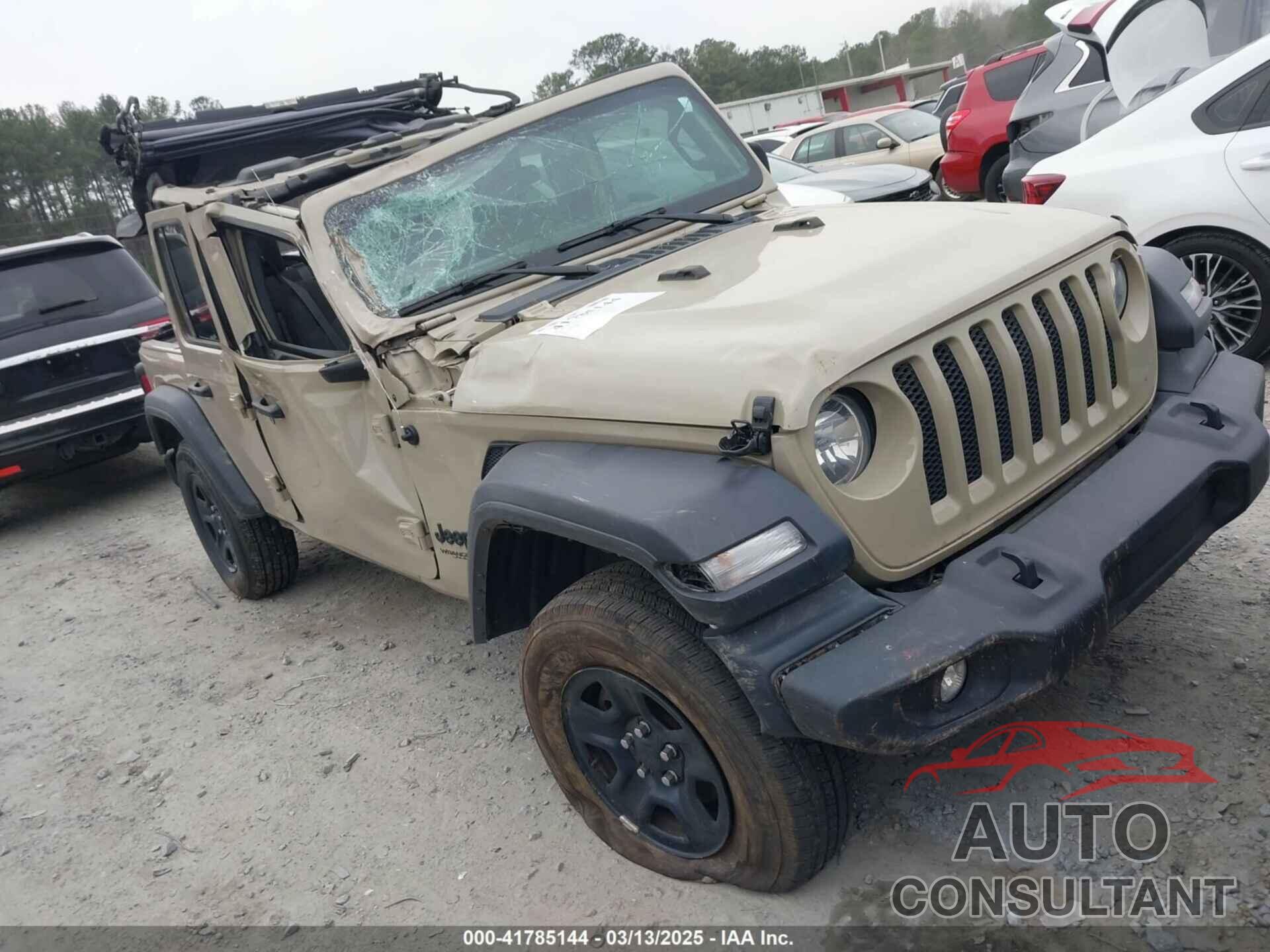 JEEP WRANGLER UNLIMITED 2022 - 1C4HJXDG4NW277416