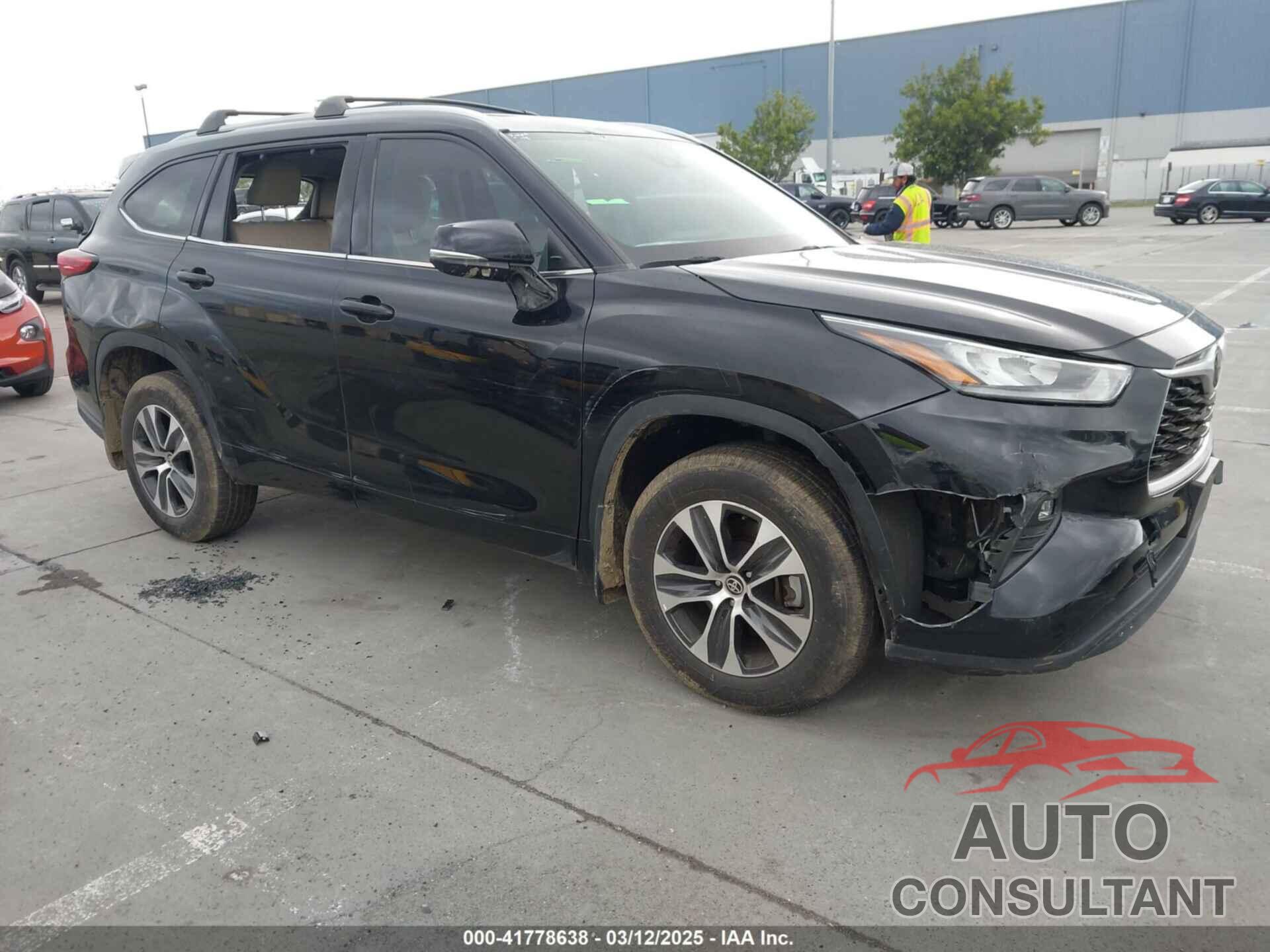 TOYOTA HIGHLANDER 2020 - 5TDHZRBH1LS520094