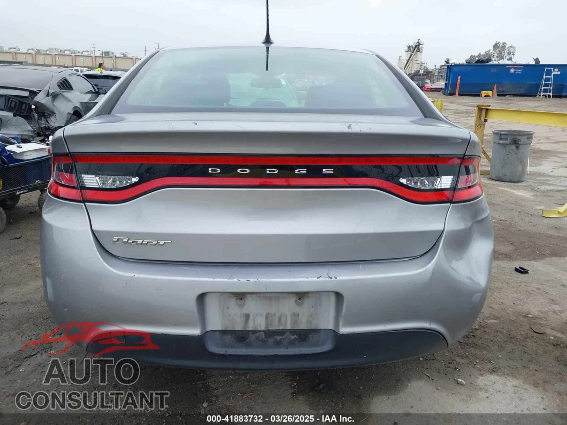 DODGE DART 2016 - 1C3CDFFA5GD817671