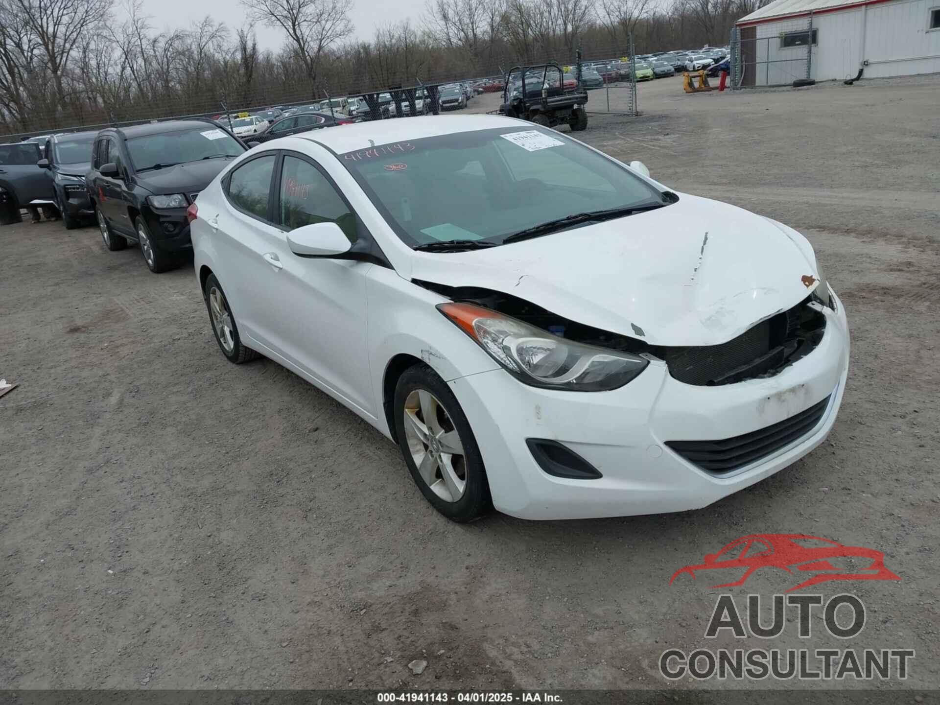HYUNDAI ELANTRA 2011 - 5NPDH4AE7BH007366