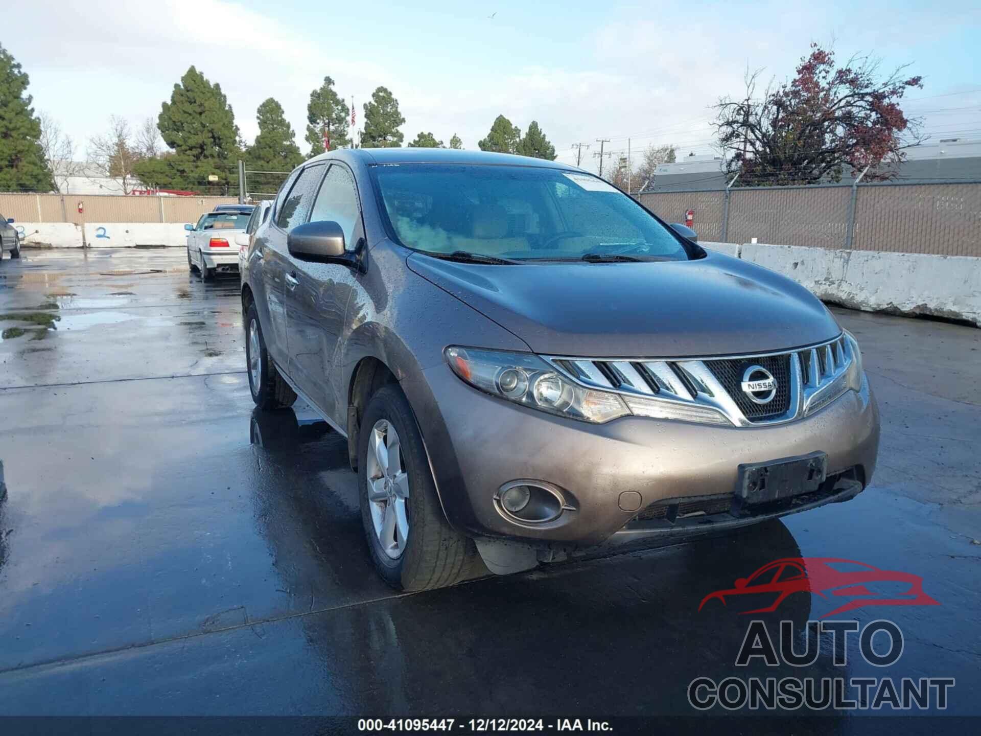 NISSAN MURANO 2010 - JN8AZ1MU4AW013057