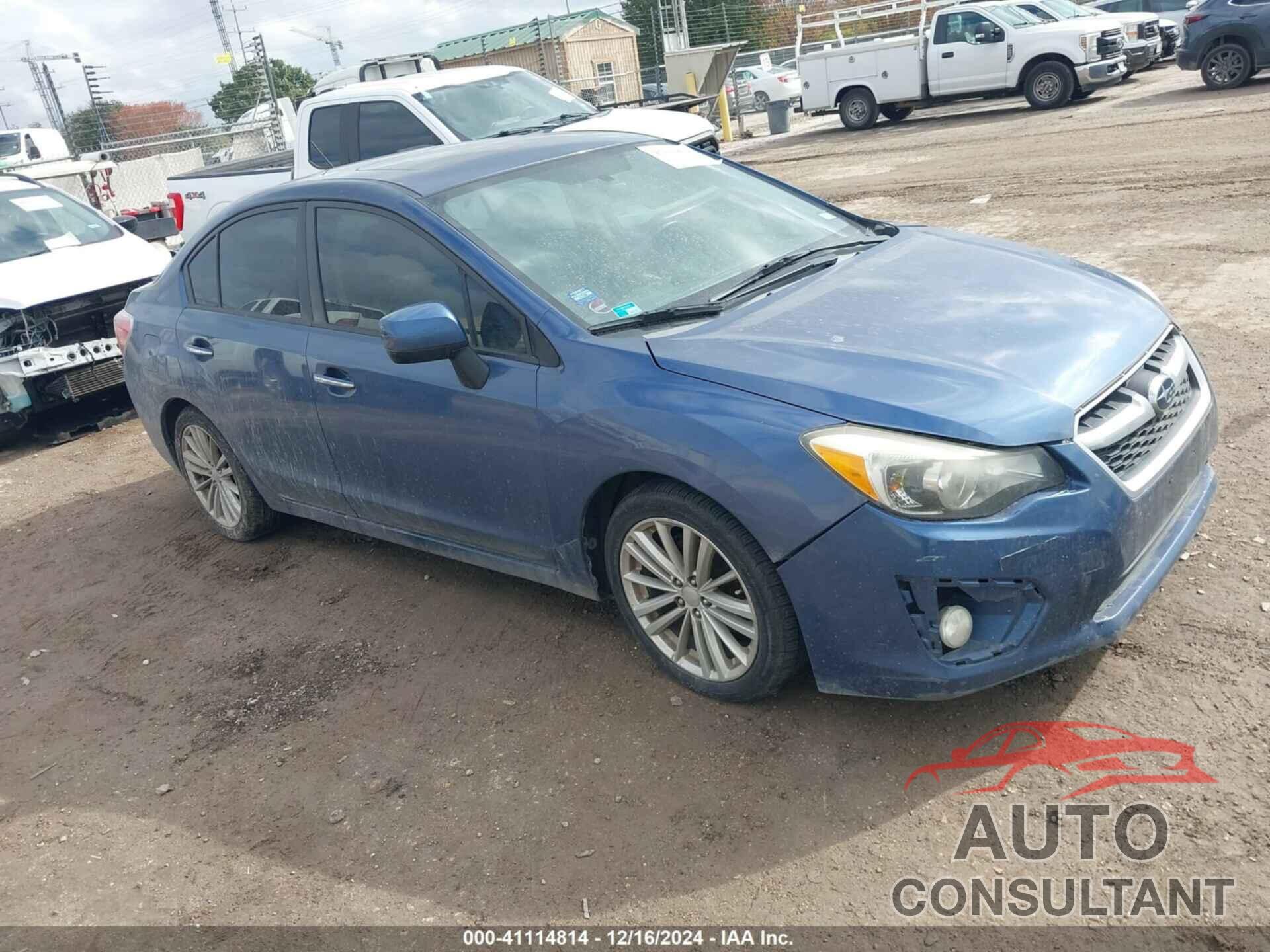 SUBARU IMPREZA 2013 - JF1GJAH61DH020314