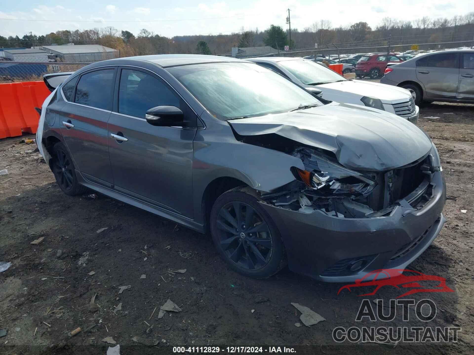 NISSAN SENTRA 2018 - 3N1AB7AP3JY326162