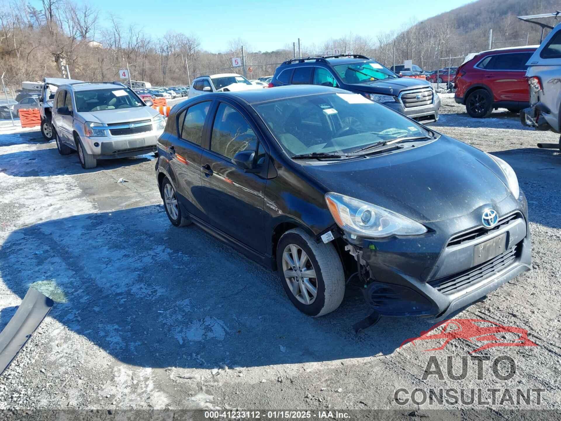 TOYOTA PRIUS C 2017 - JTDKDTB32H1593890