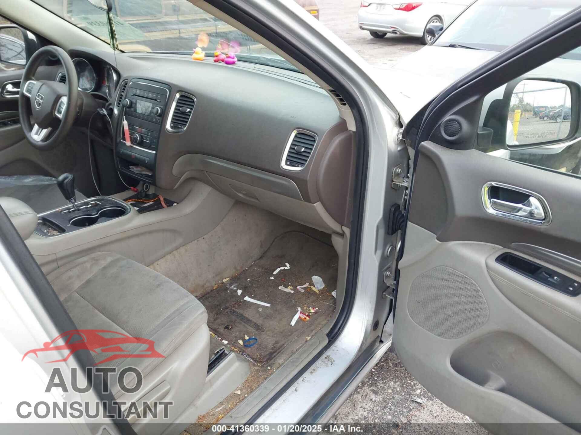 DODGE DURANGO 2011 - 1D4RD2GG9BC677000
