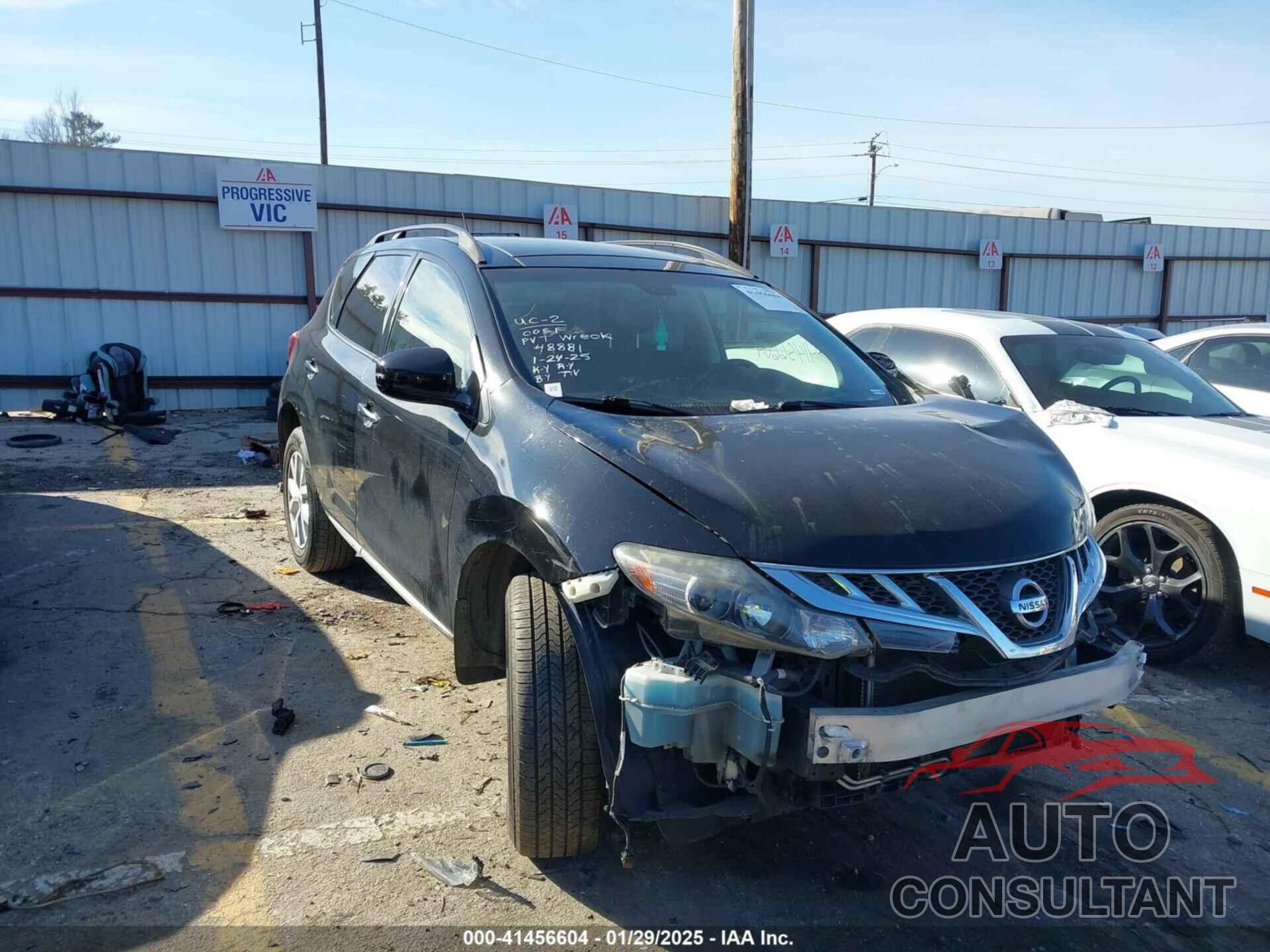 NISSAN MURANO 2014 - JN8AZ1MW2EW531045