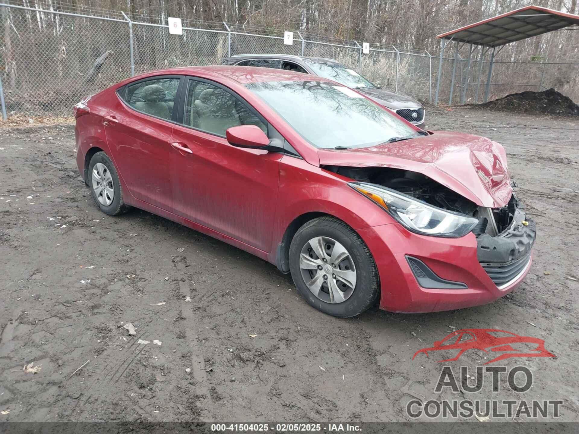 HYUNDAI ELANTRA 2016 - 5NPDH4AE3GH795148