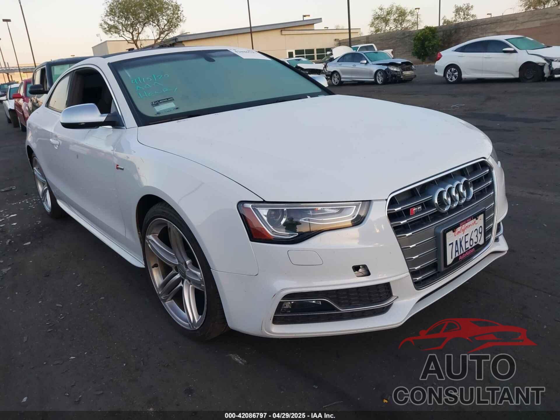 AUDI S5 2013 - WAUCGAFR2DA064204