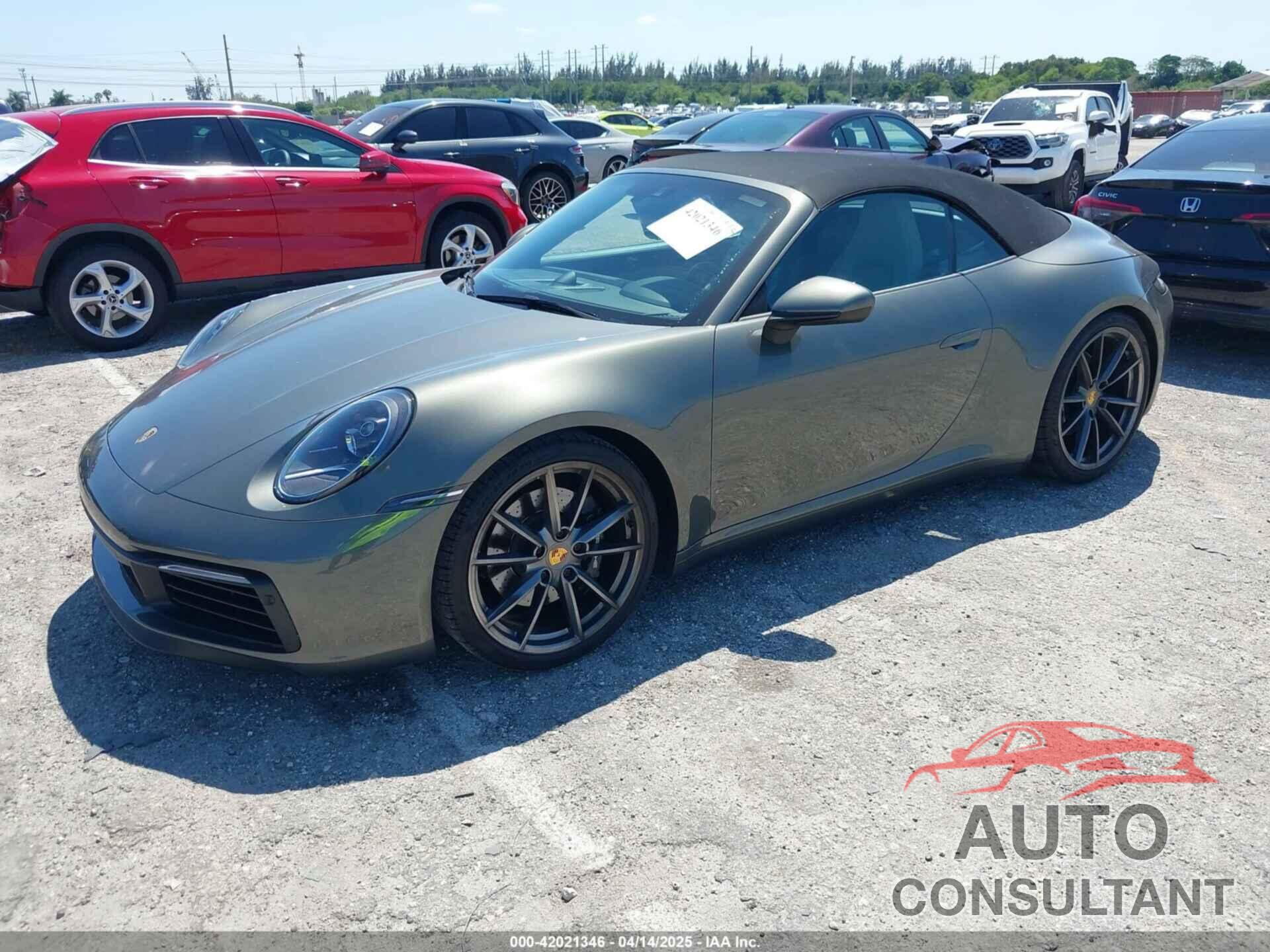 PORSCHE 911 2020 - WP0CB2A97LS263238