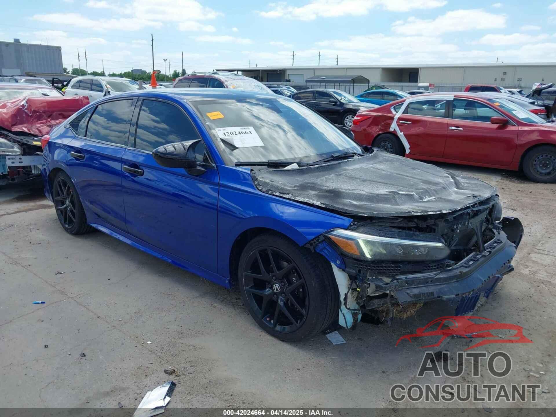 HONDA CIVIC 2022 - 2HGFE2F53NH600011