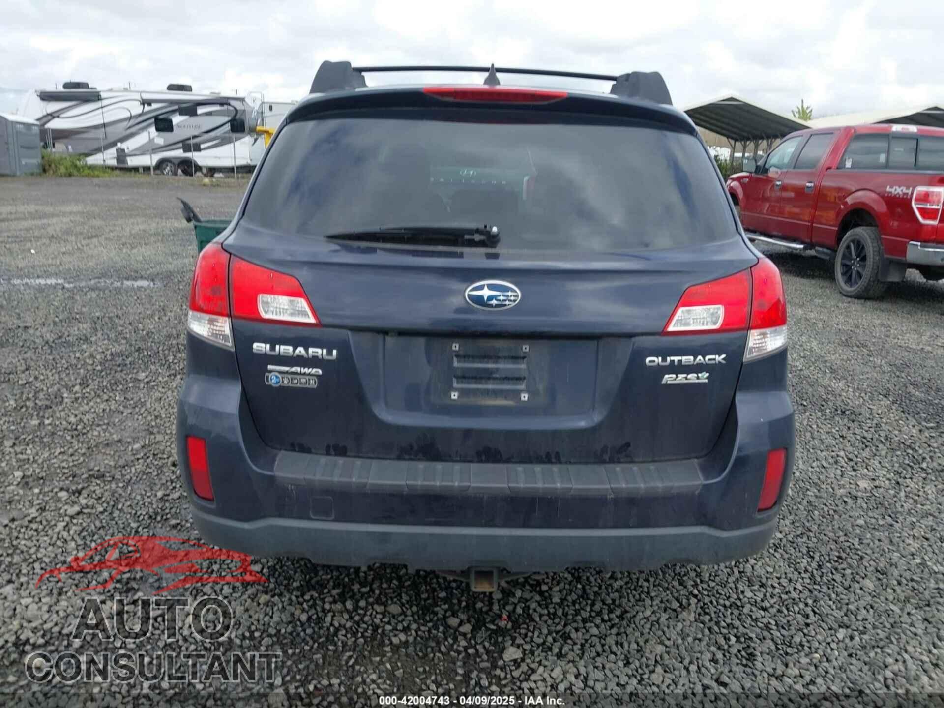 SUBARU OUTBACK 2014 - 4S4BRBDC4E3214134