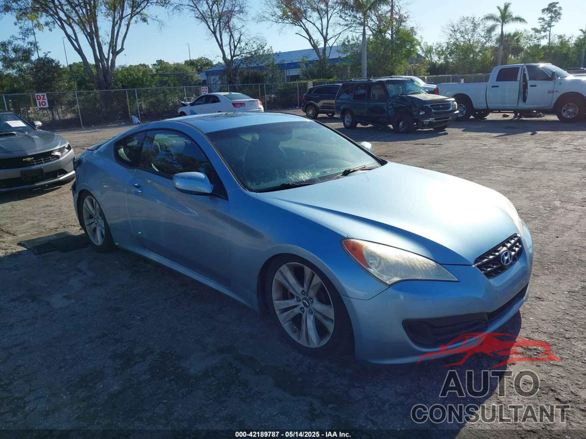 HYUNDAI GENESIS 2011 - KMHHT6KD8BU044185