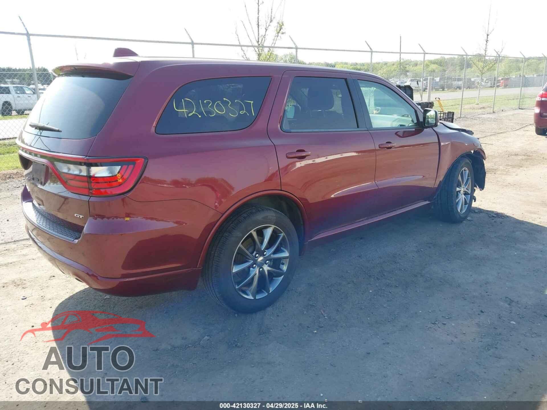 DODGE DURANGO 2017 - 1C4RDJDG1HC817528