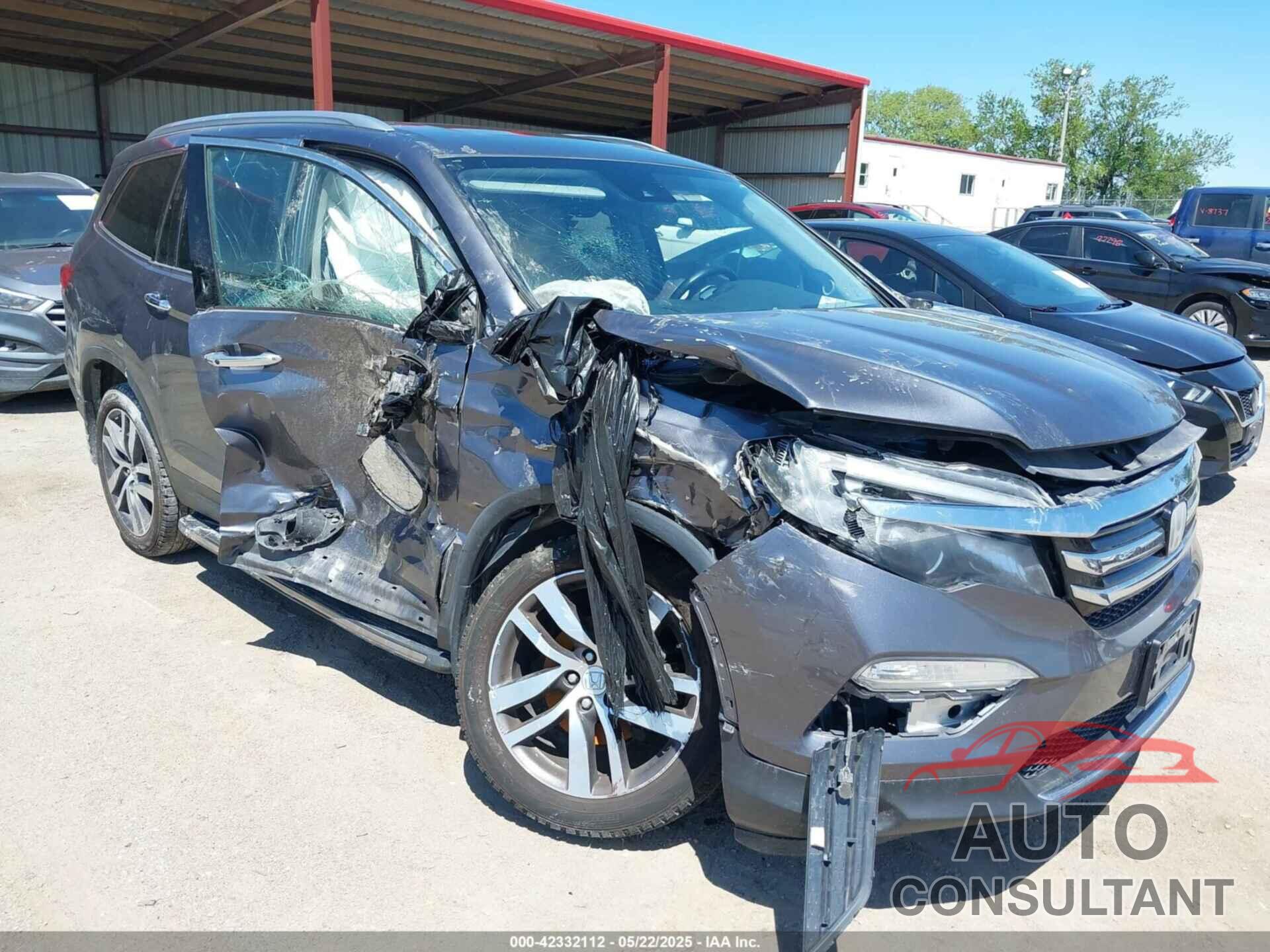 HONDA PILOT 2016 - 5FNYF6H93GB115680
